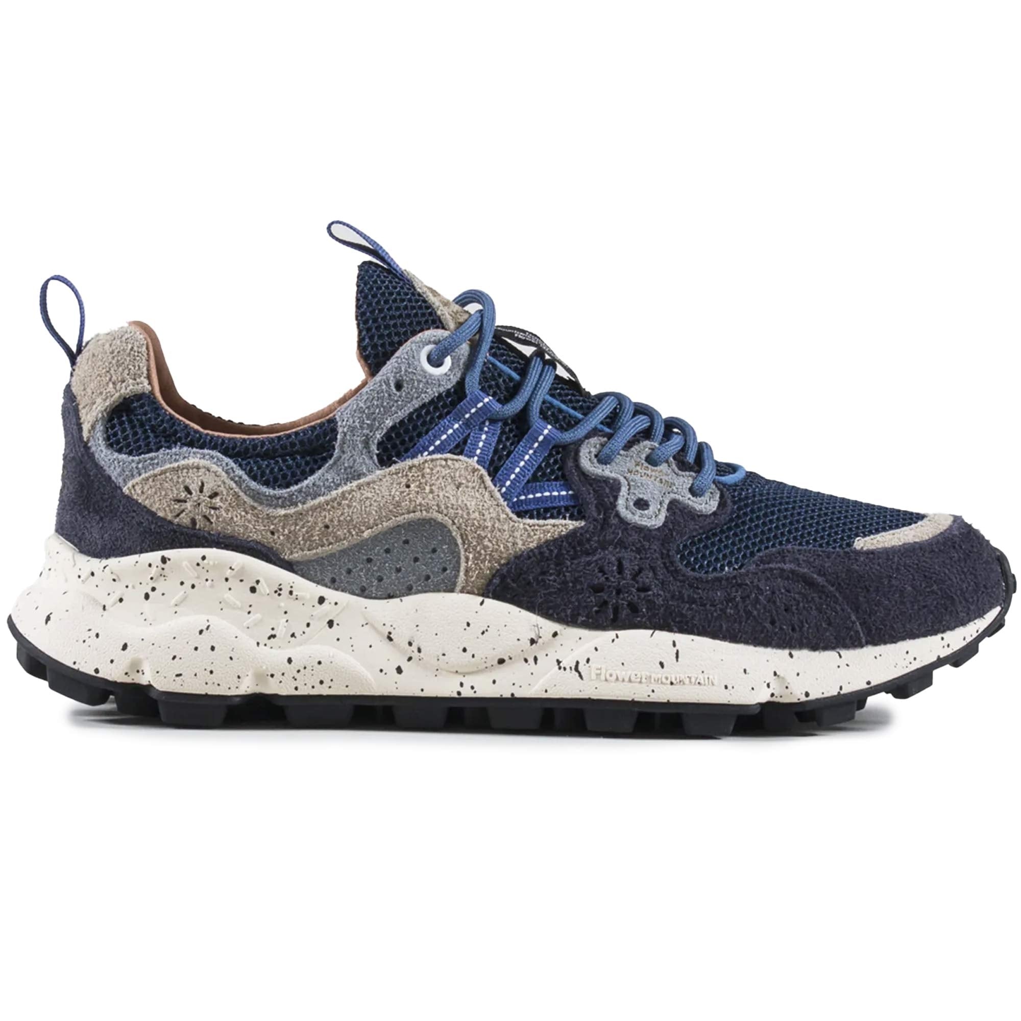 Flower Mountain Yamano 3 Suede/Nylon Mesh - Navy
