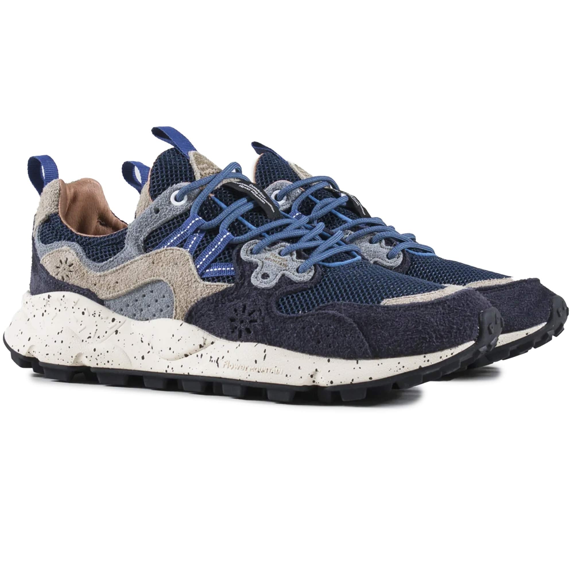 Flower Mountain Yamano 3 Suede/Nylon Mesh - Navy