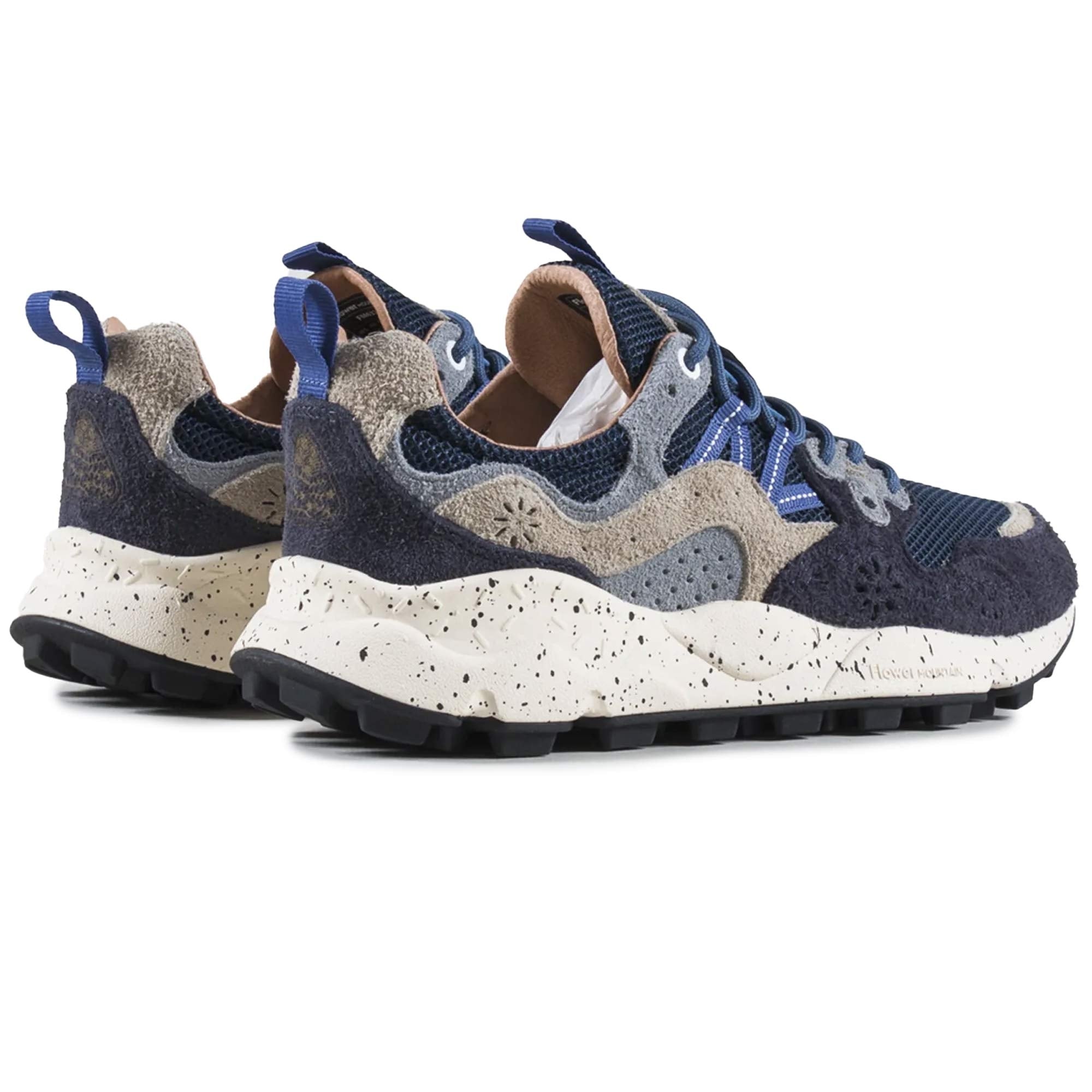 Flower Mountain Yamano 3 Suede/Nylon Mesh - Navy