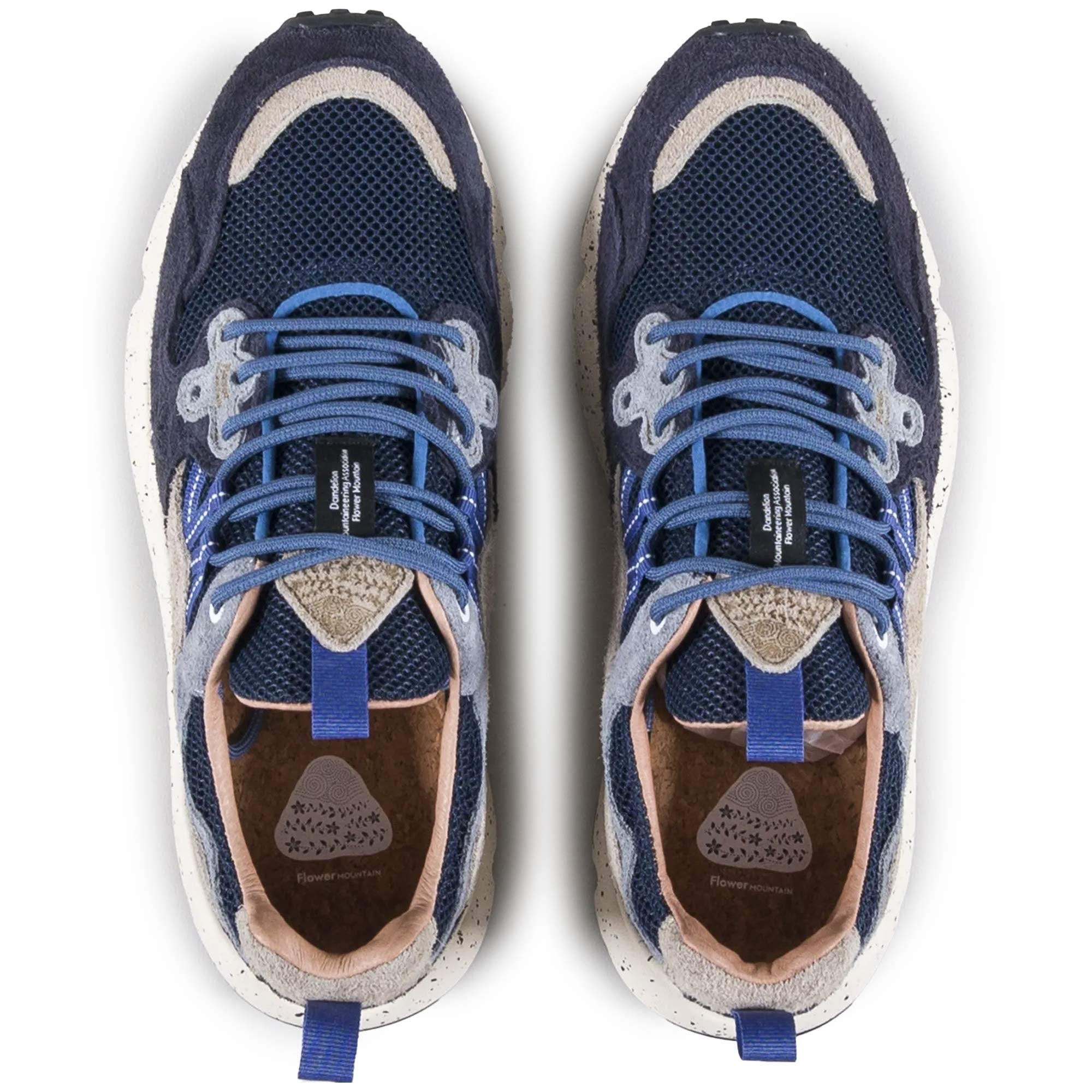 Flower Mountain Yamano 3 Suede/Nylon Mesh - Navy
