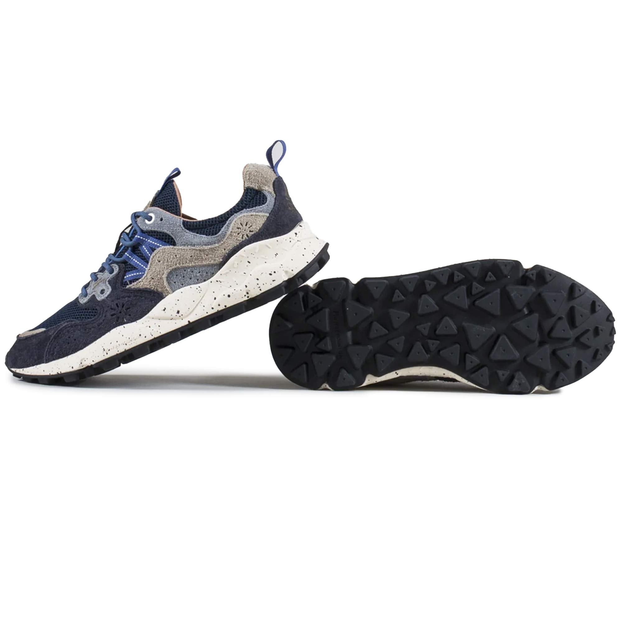 Flower Mountain Yamano 3 Suede/Nylon Mesh - Navy