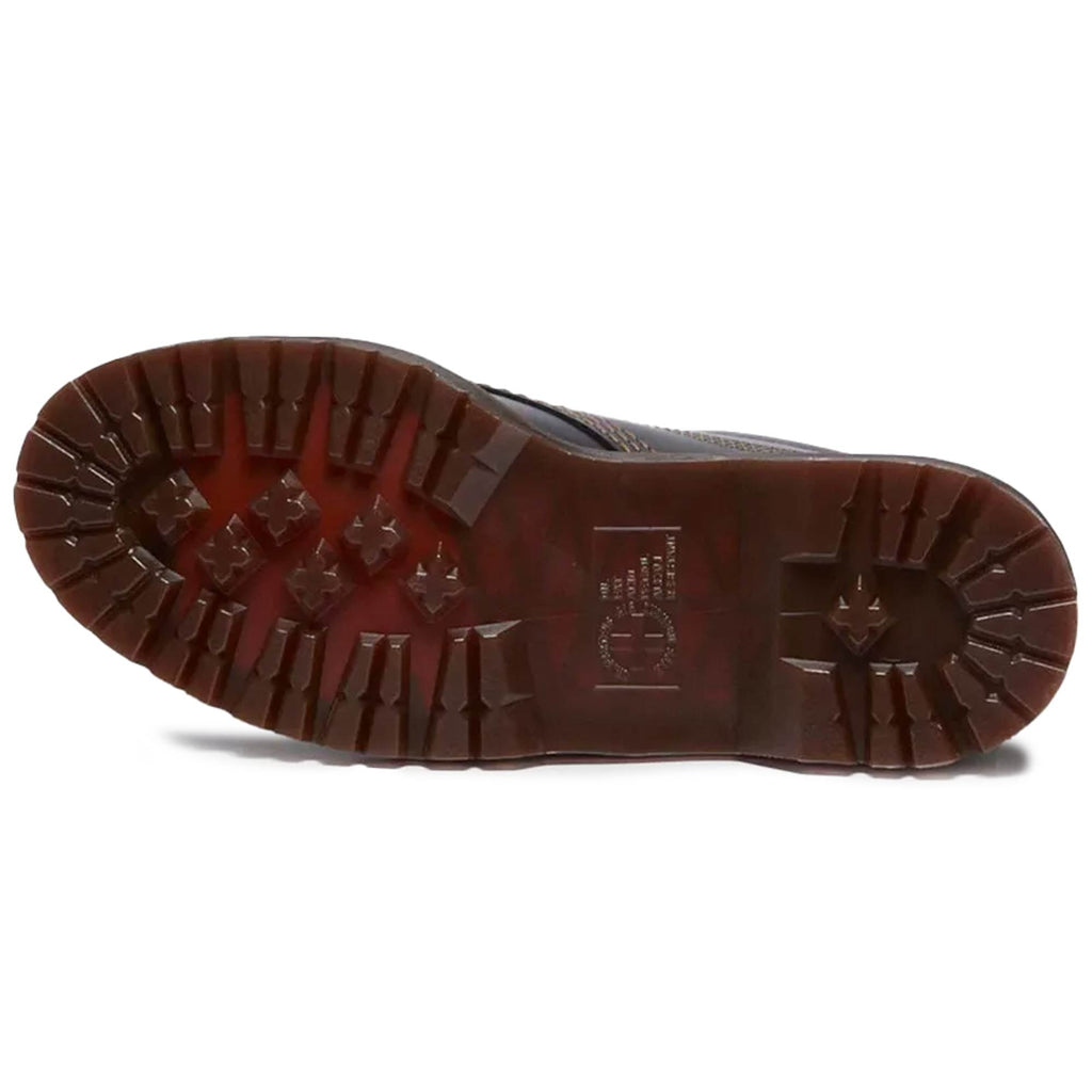 Lowell Leather Moc Toe Shoes - Black