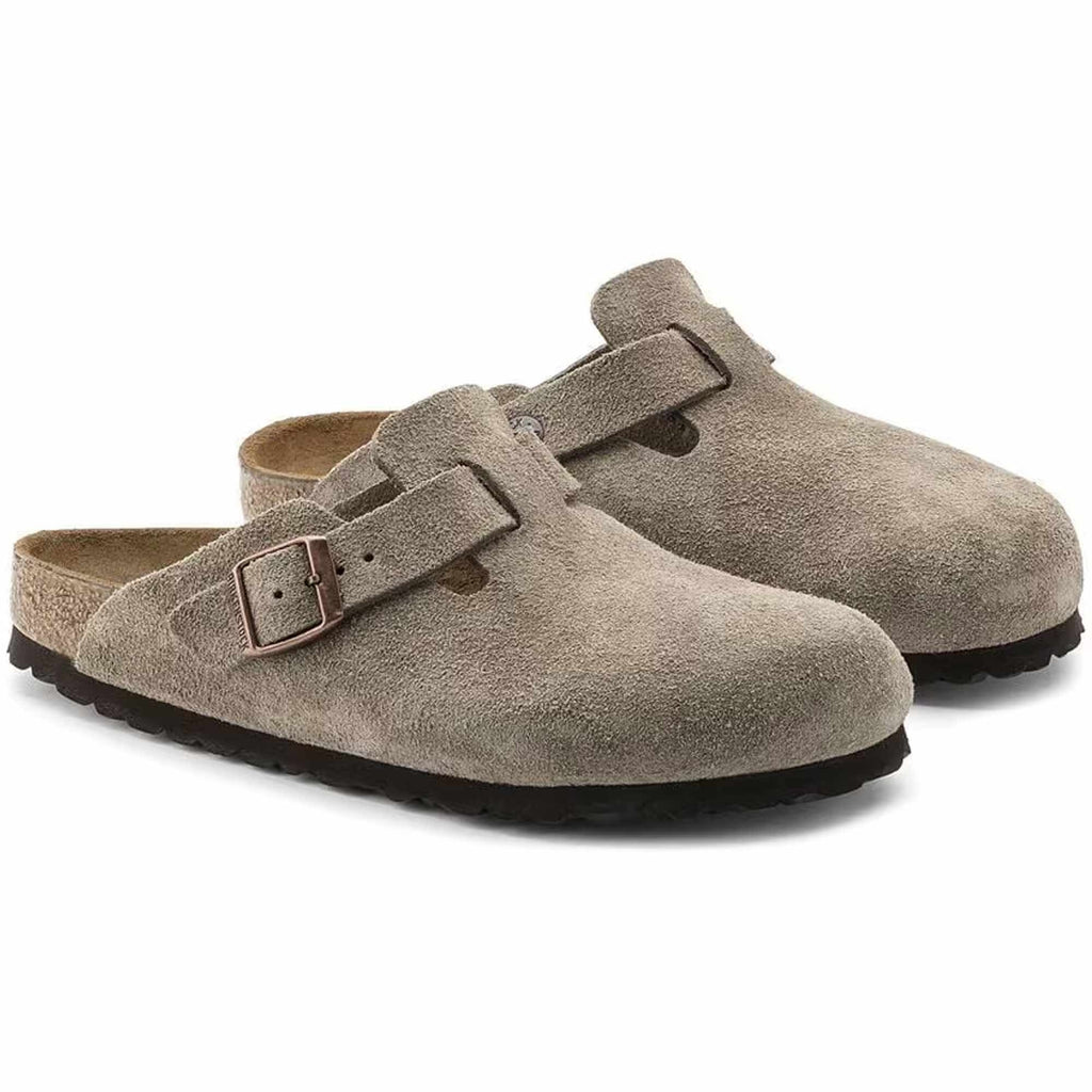 Boston Suede Leather - Taupe