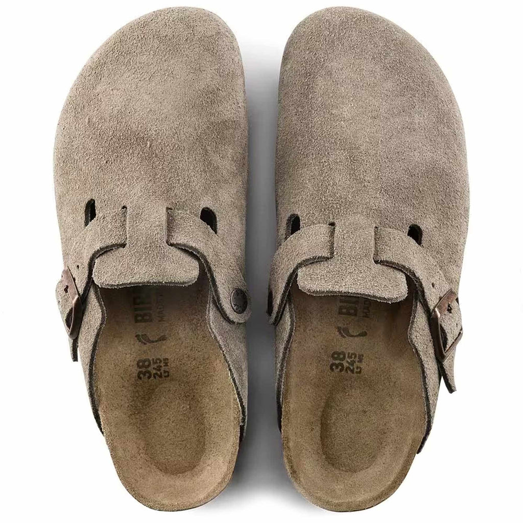Boston Suede Leather - Taupe