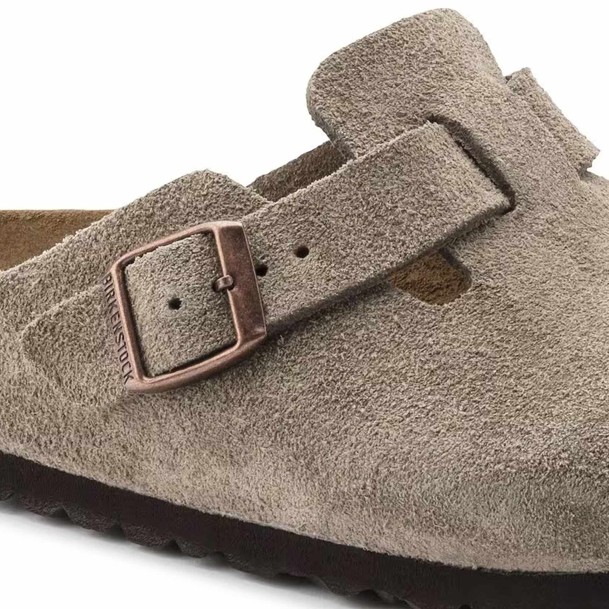 Boston Suede Leather - Taupe