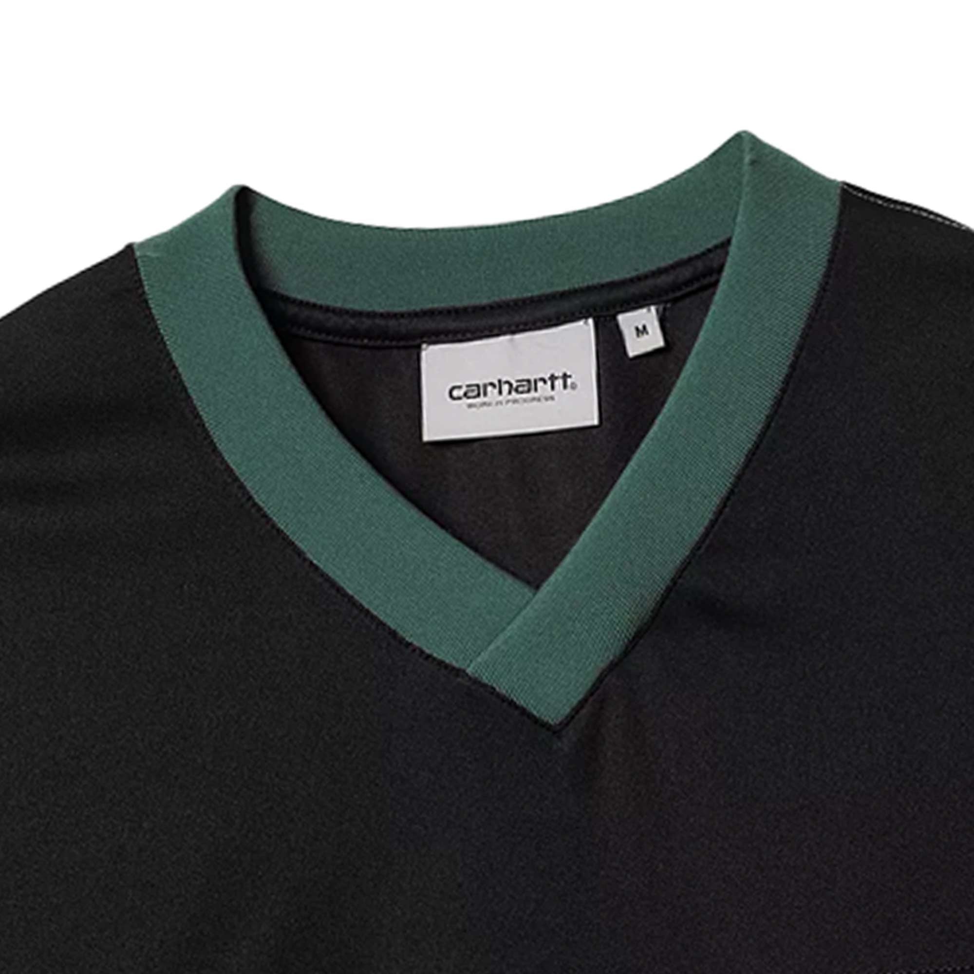 Carhartt WIP Long Sleeve Detroit Mesh T-Shirt - Black