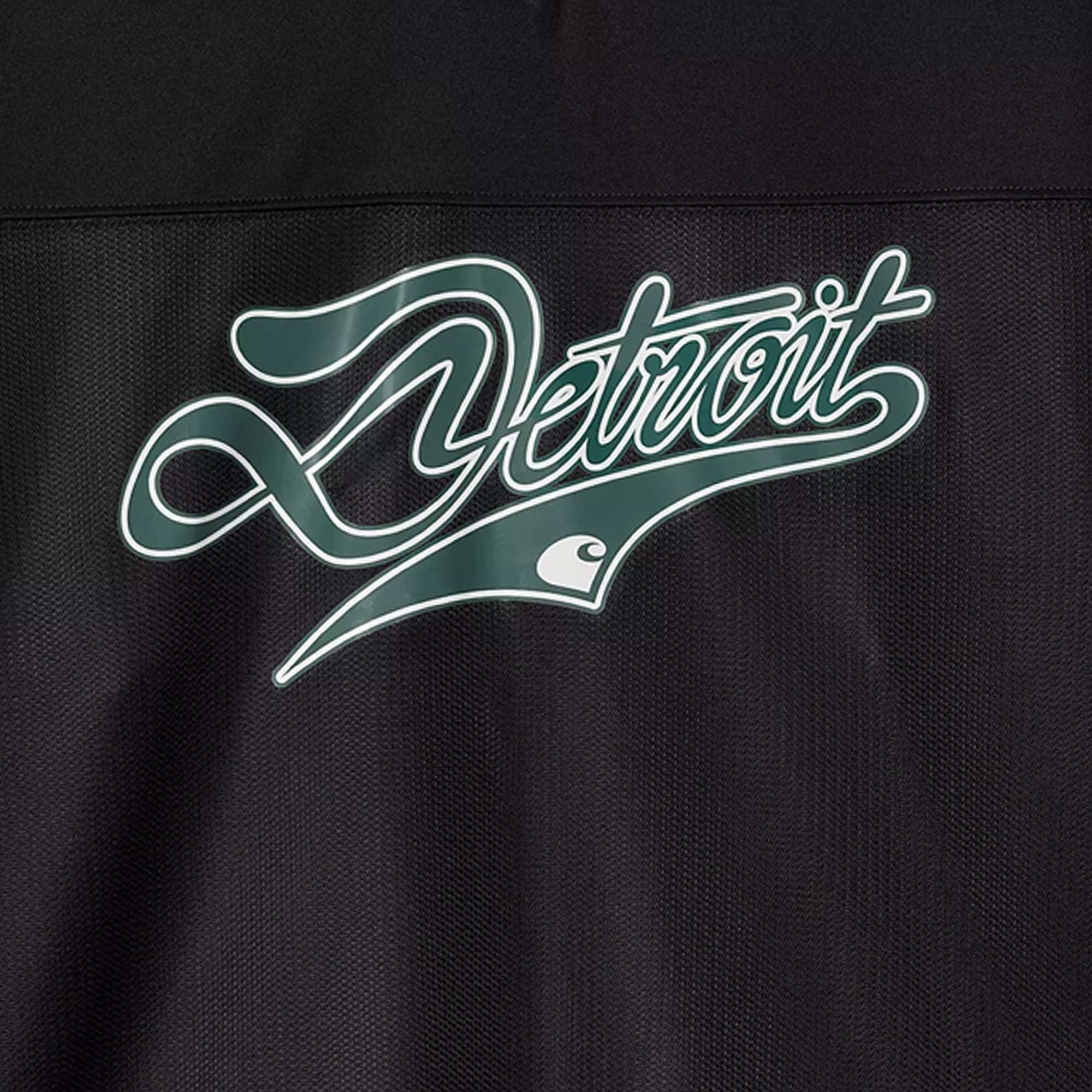 Carhartt WIP Long Sleeve Detroit Mesh T-Shirt - Black