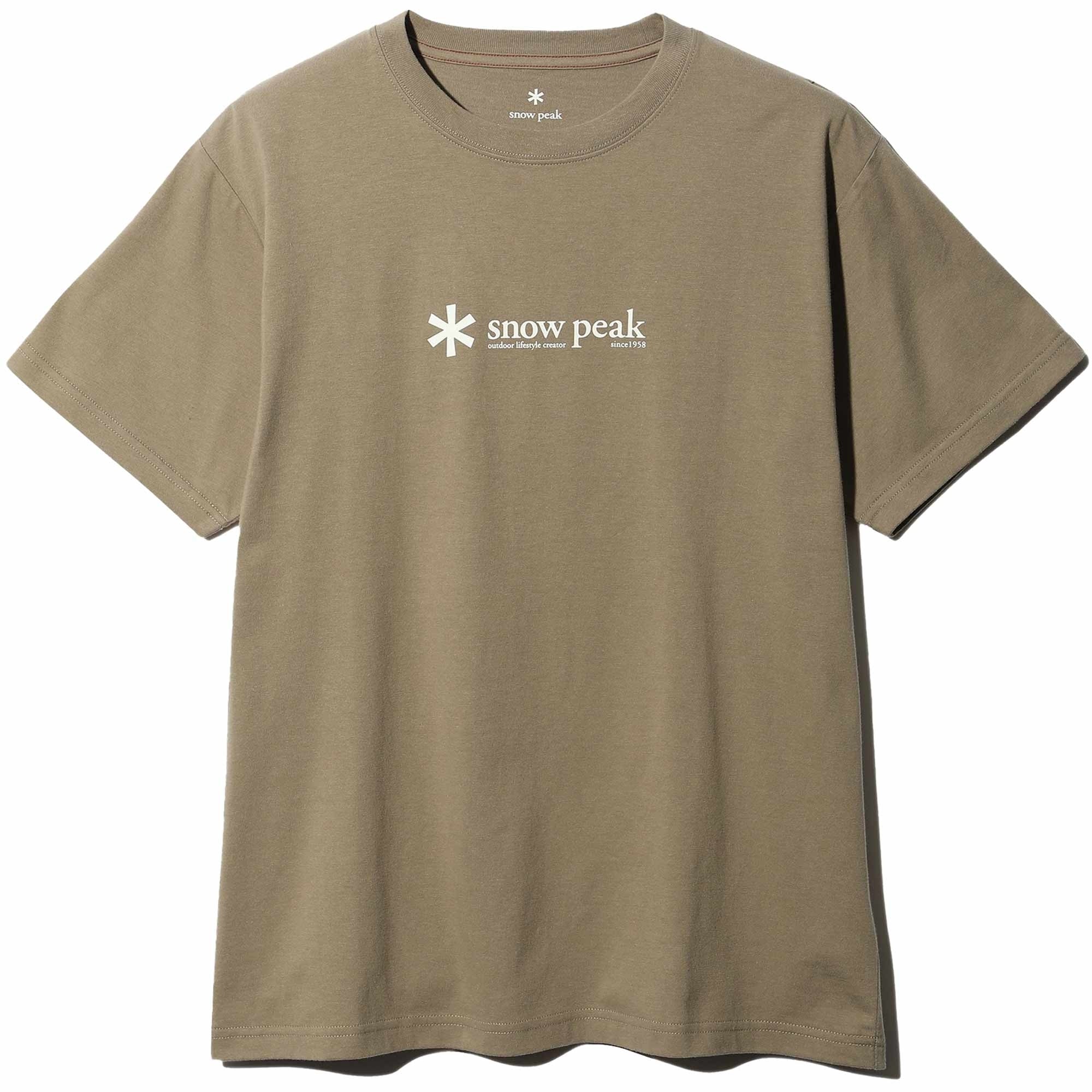 Snow Peak Soft Cotton Logo Short Sleeve T-Shirt - Pro