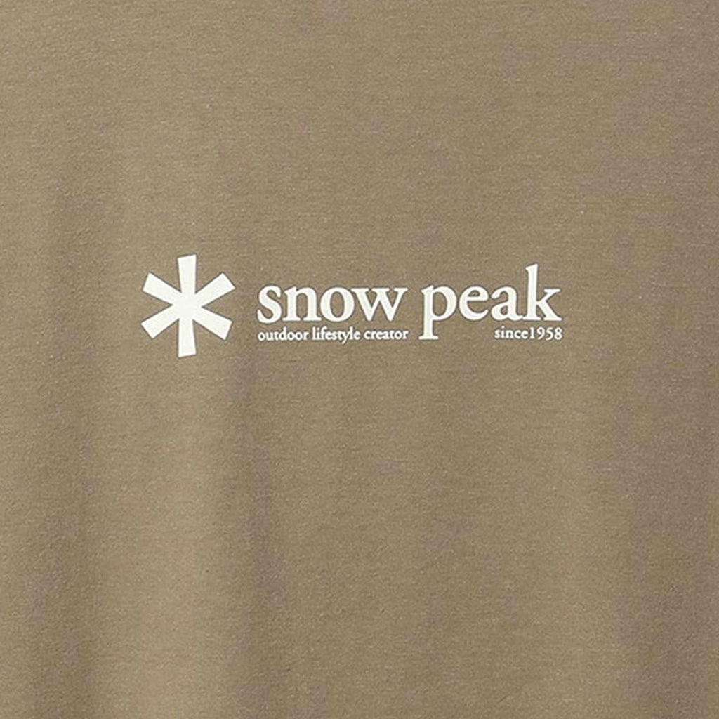 Snow Peak Soft Cotton Logo Short Sleeve T-Shirt - Pro