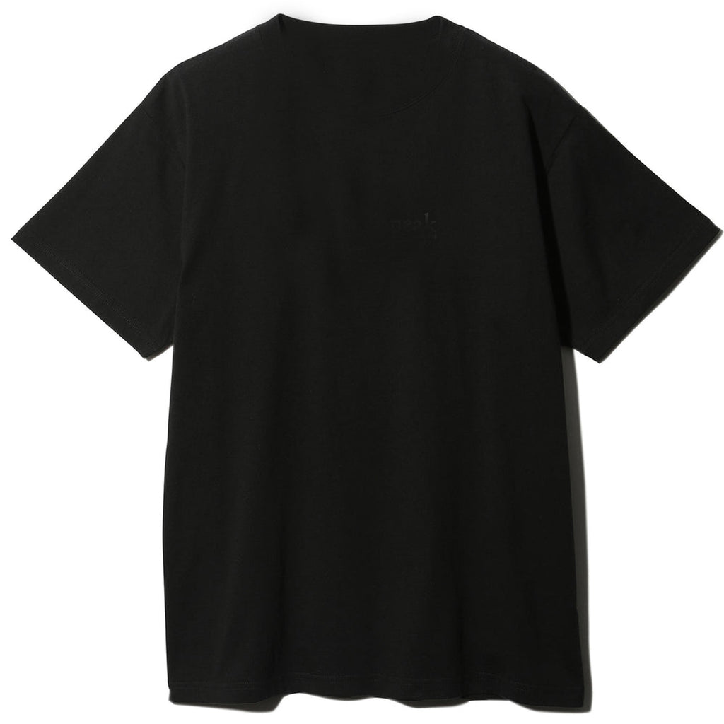 Snow Peak Soft Cotton Logo Short Sleeve T-Shirt - Black