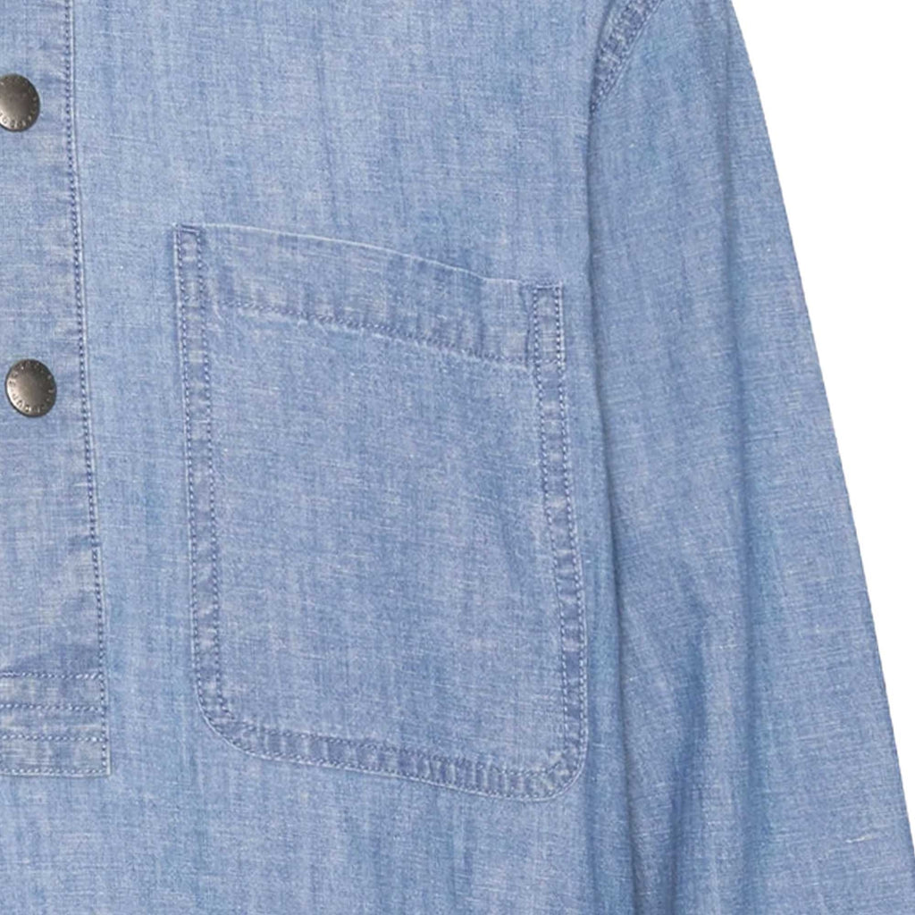 Barbour Markham Denim Smock Shirt - Chambray