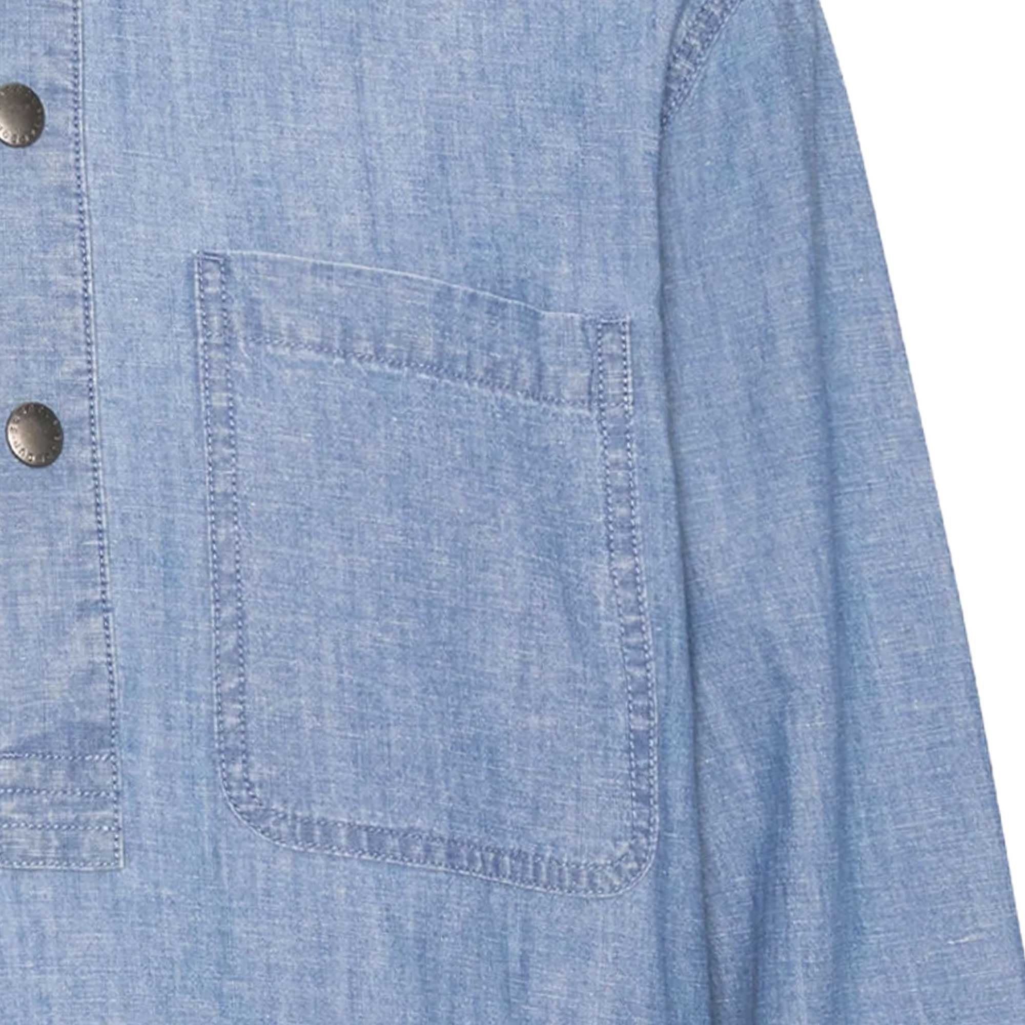 Barbour Markham Denim Smock Shirt - Chambray