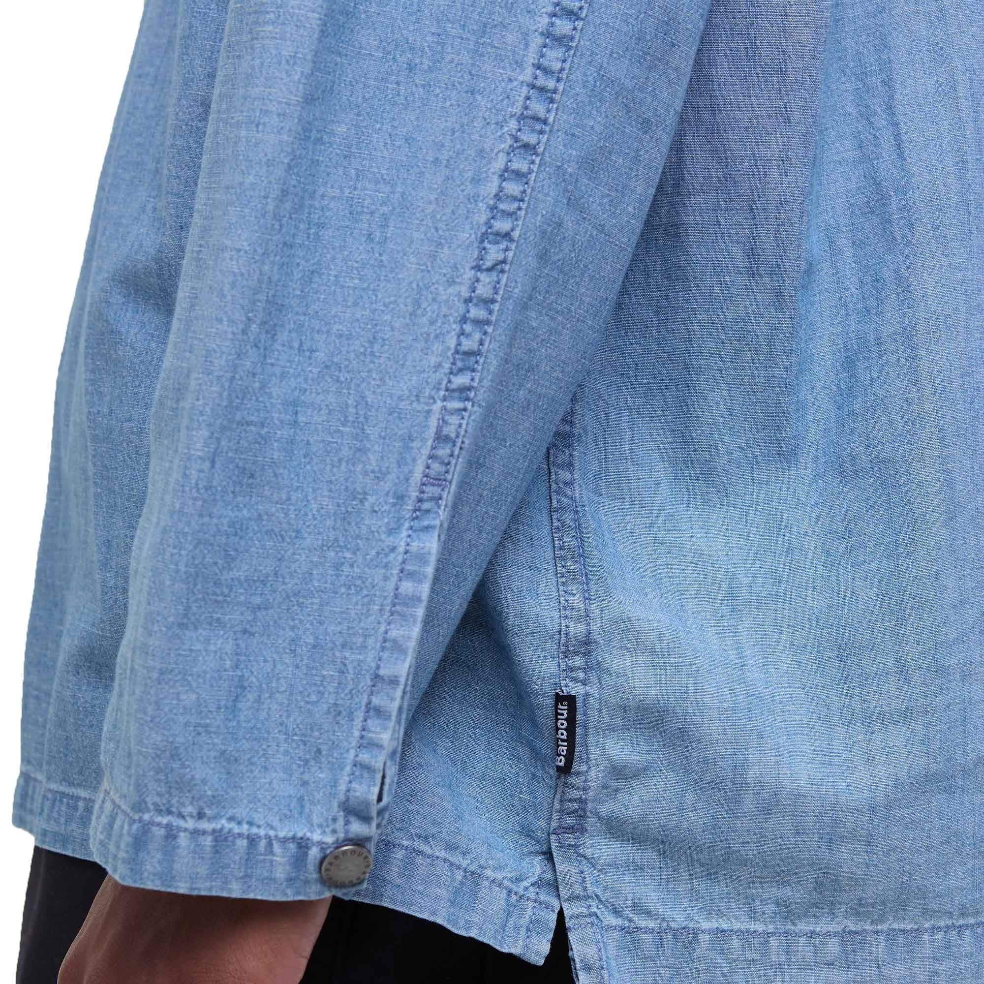 Barbour Markham Denim Smock Shirt - Chambray