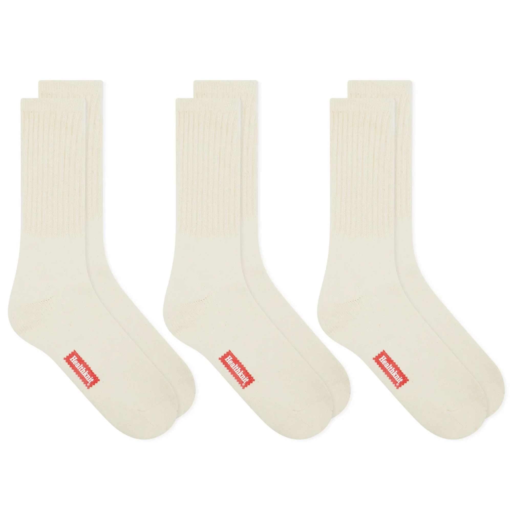 3 Pack Socks - Off White
