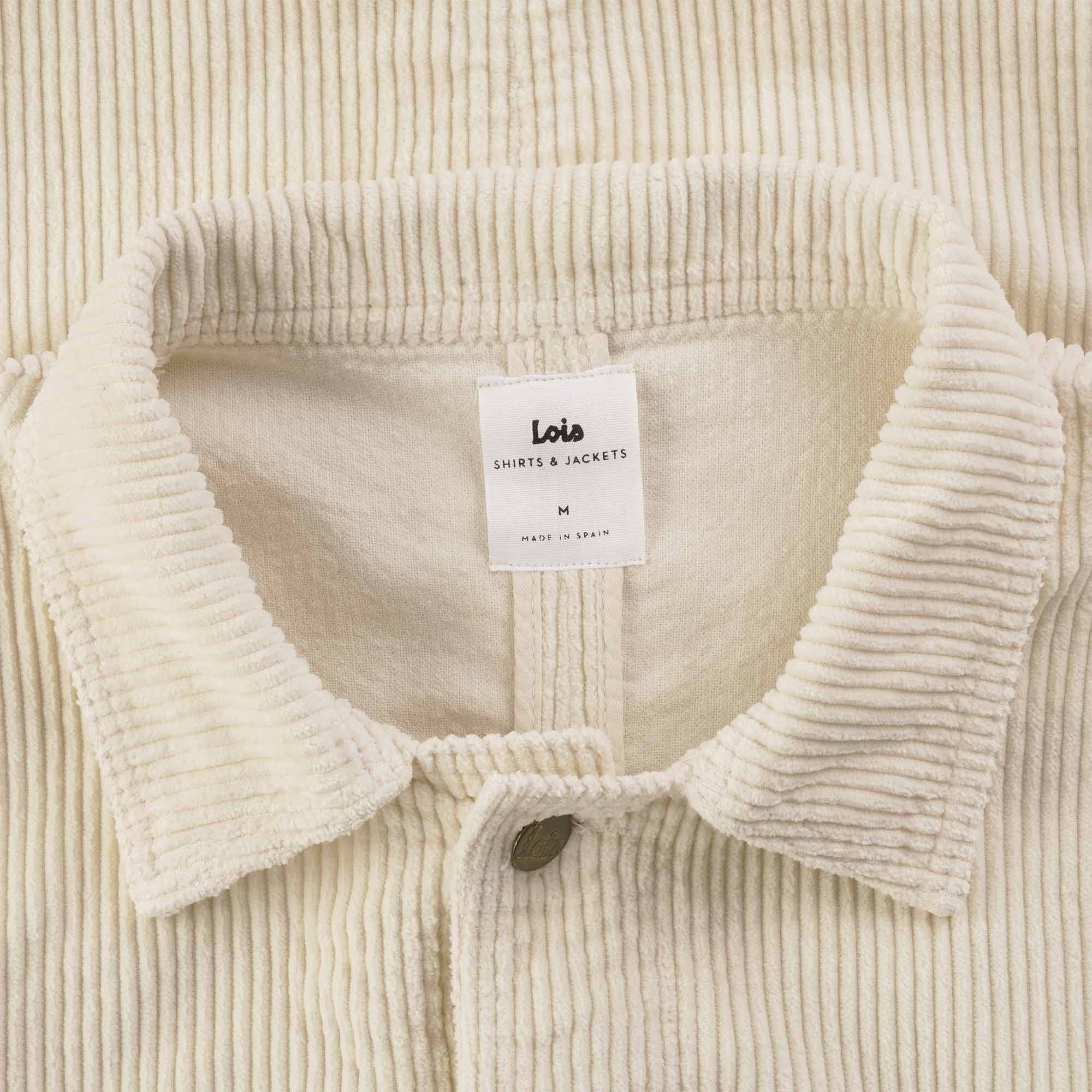 Lois Jeans French Jumbo Corduroy Jacket - Ecru