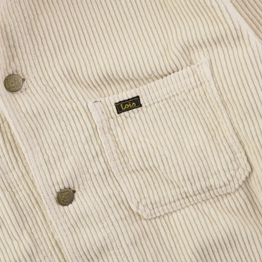 Lois Jeans French Jumbo Corduroy Jacket - Ecru