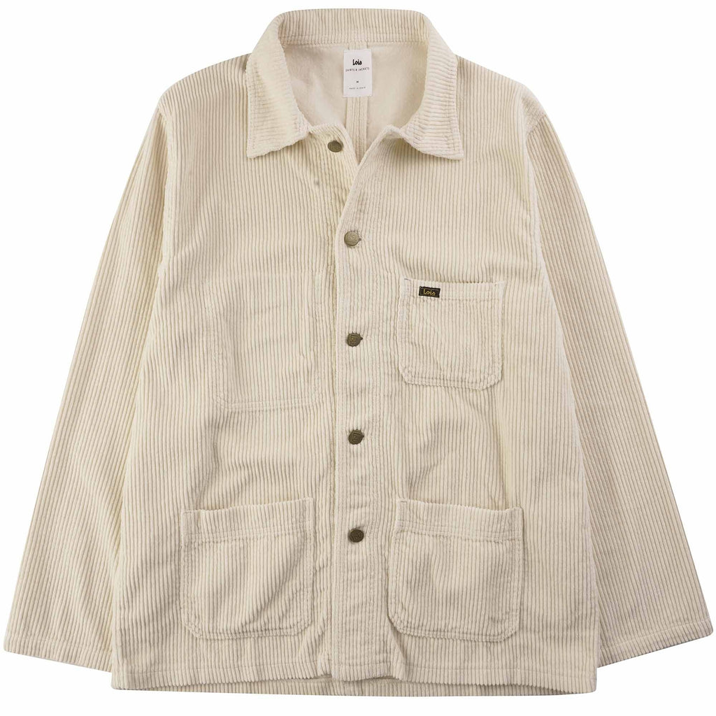 Lois Jeans French Jumbo Corduroy Jacket - Ecru