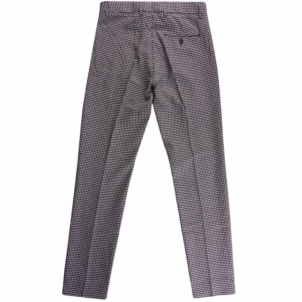 Real Hoxton Dogtooth Trousers - Dogtooth Check