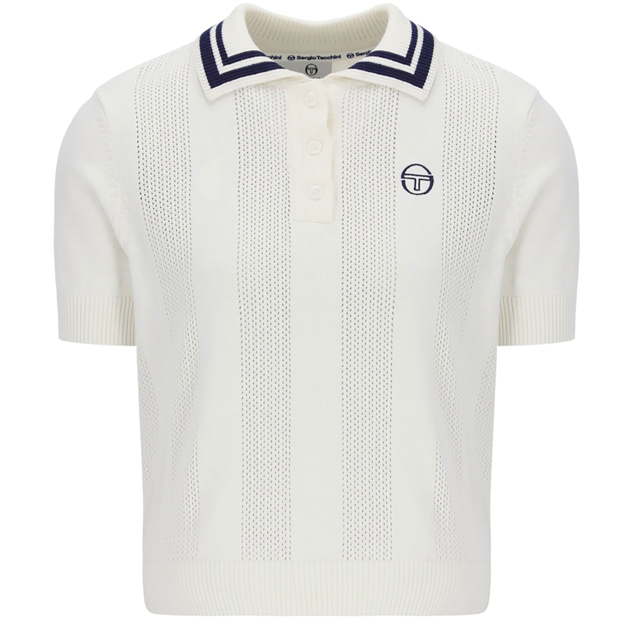 Women's Reggi Knitted Polo Shirt - Gardenia