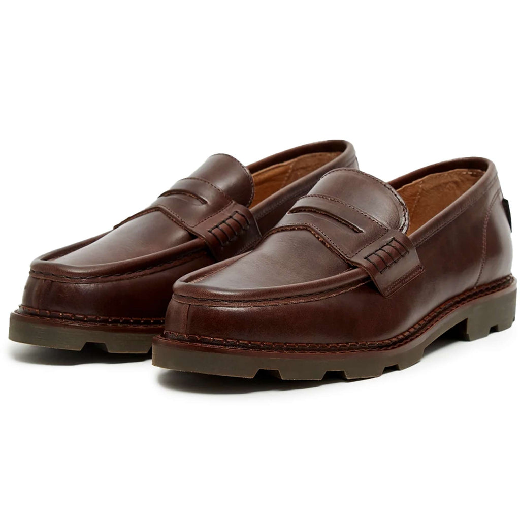 Pompeii Modena Leather Loafers - Roast