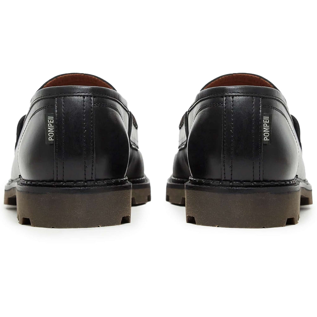 Pompeii Modena Leather Loafers - Black
