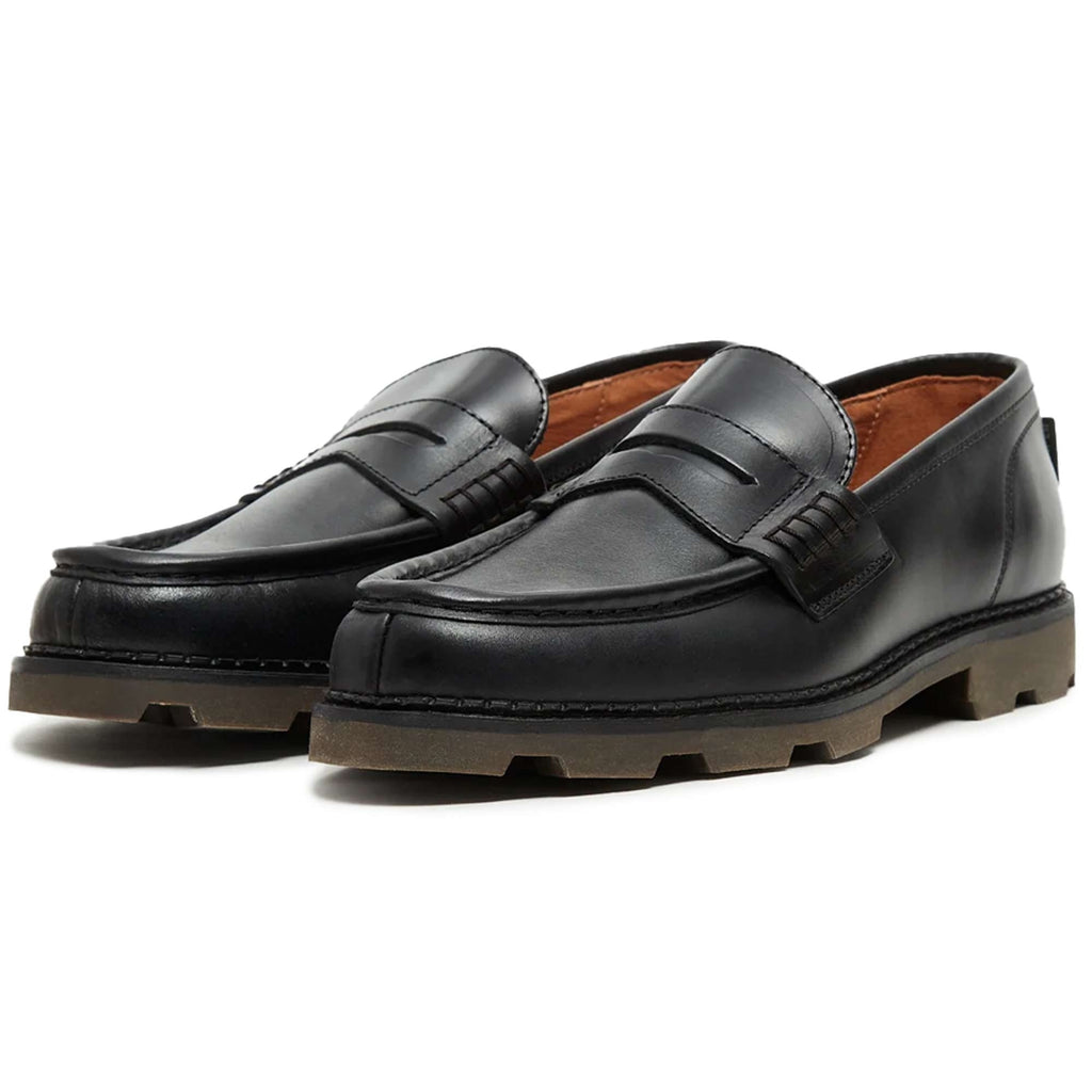 Pompeii Modena Leather Loafers - Black