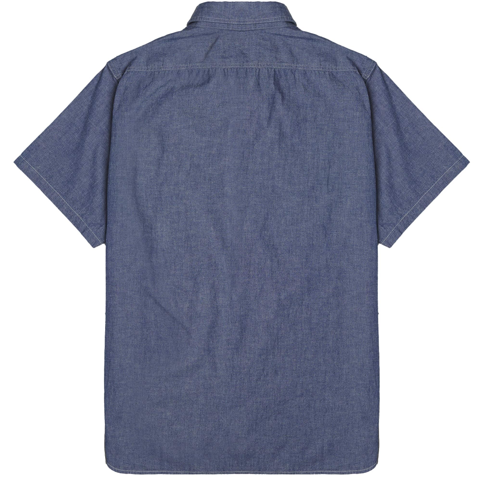 OrSlow Chambray Work Shirt - Blue