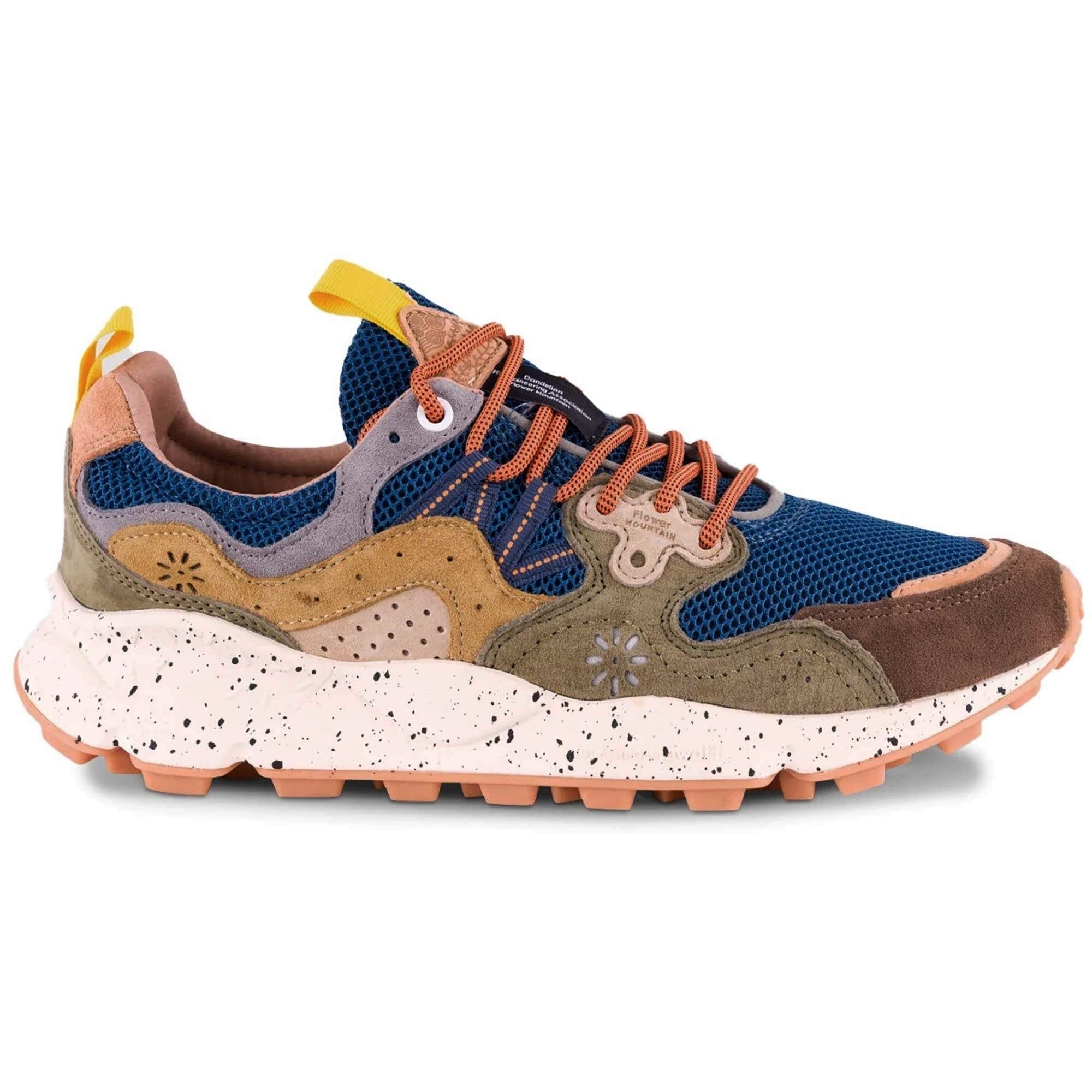 Flower Mountain Yamano 3 Suede/Rete - Dark Brown