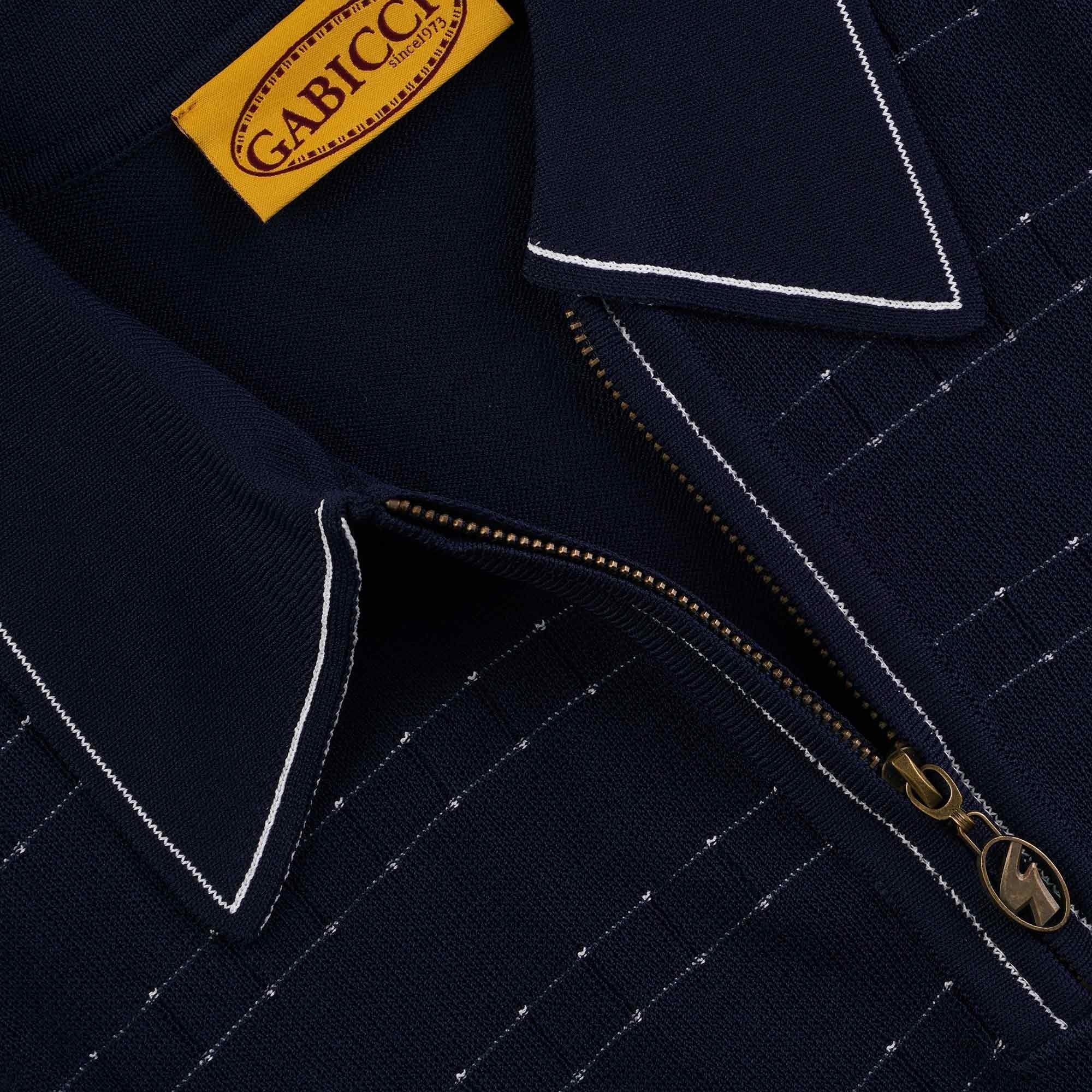 Gabicci Vintage Chris Polo Shirt - Navy