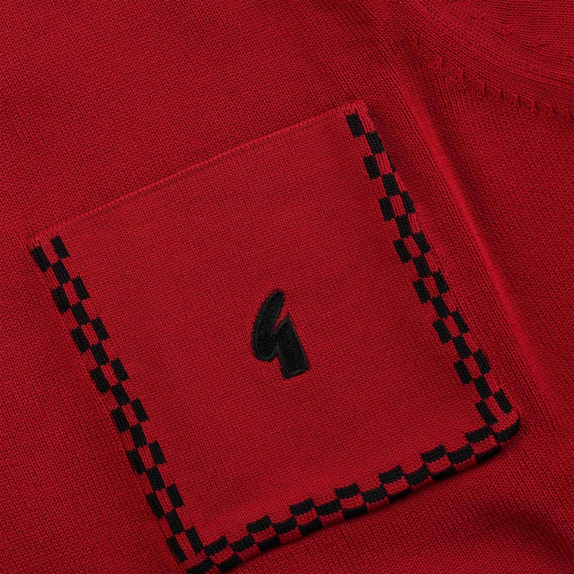 Gabicci Vintage Alexander Polo Shirt - Cherry