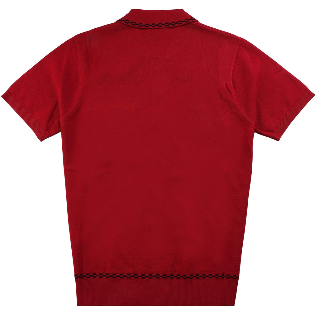 Gabicci Vintage Alexander Polo Shirt - Cherry