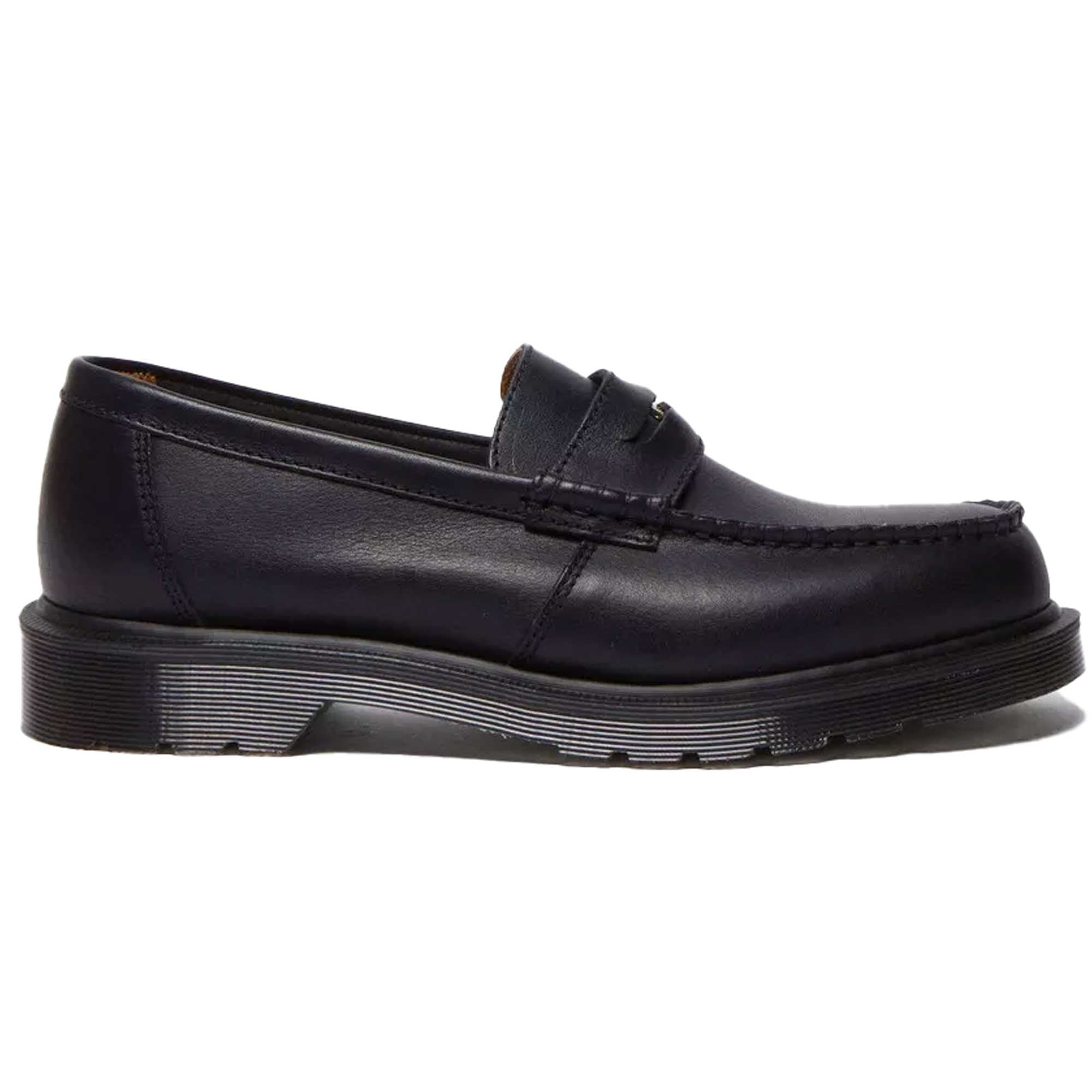 Penton Classic Calf Leather Loafers - Black