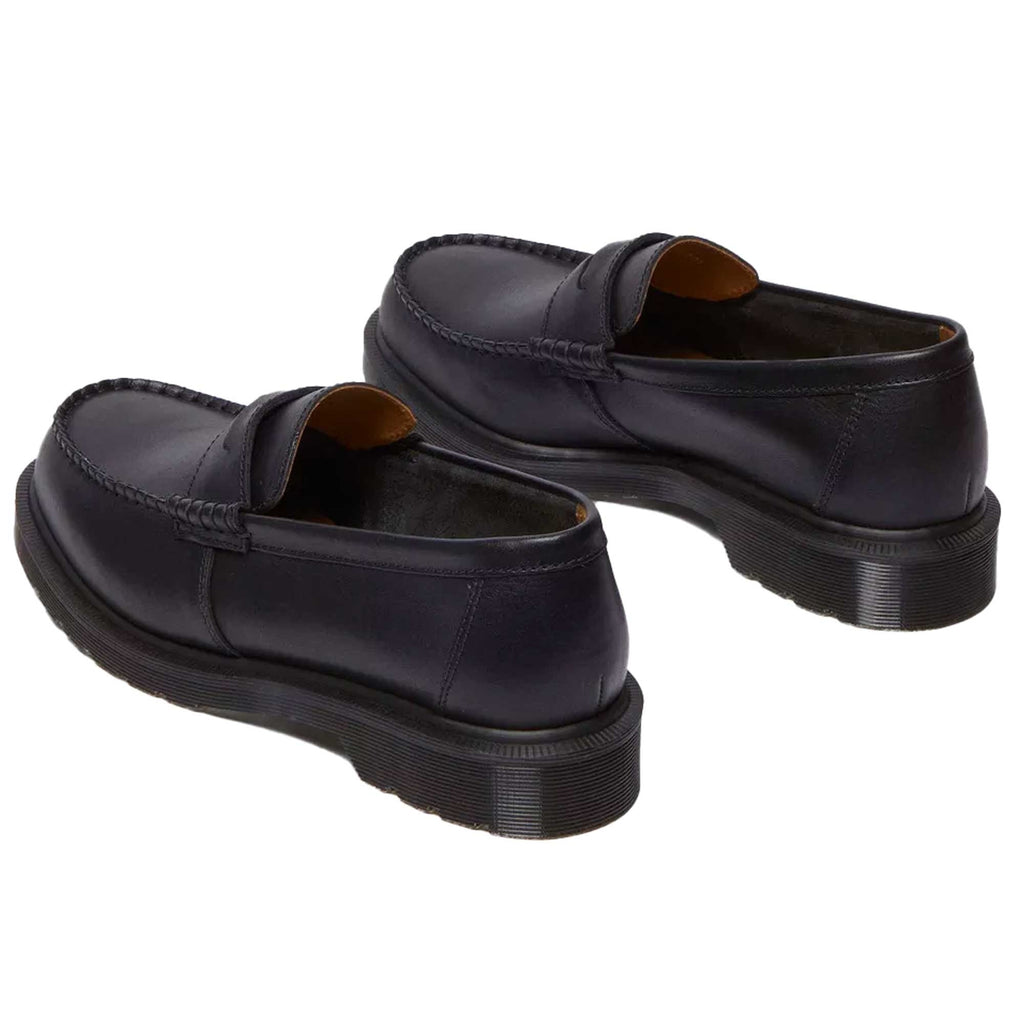 Penton Classic Calf Leather Loafers - Black