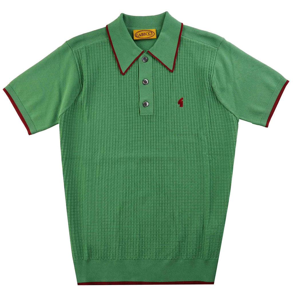 Gabicci Vintage Malcom Polo Shirt - Verde