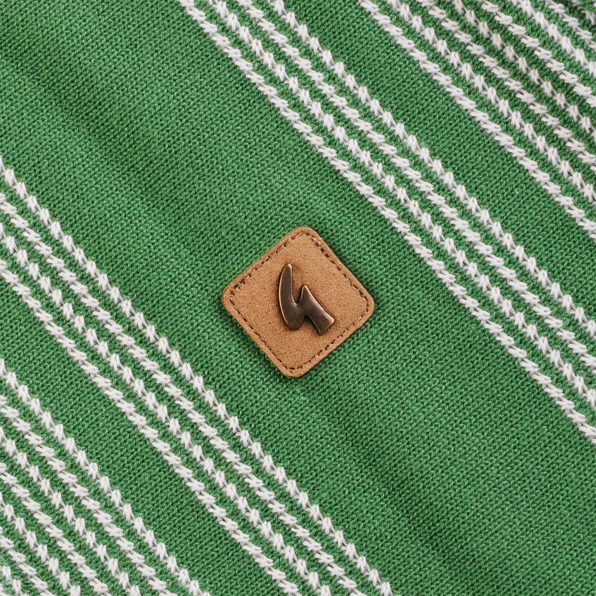 Dante Knitted Polo Shirt - Verde