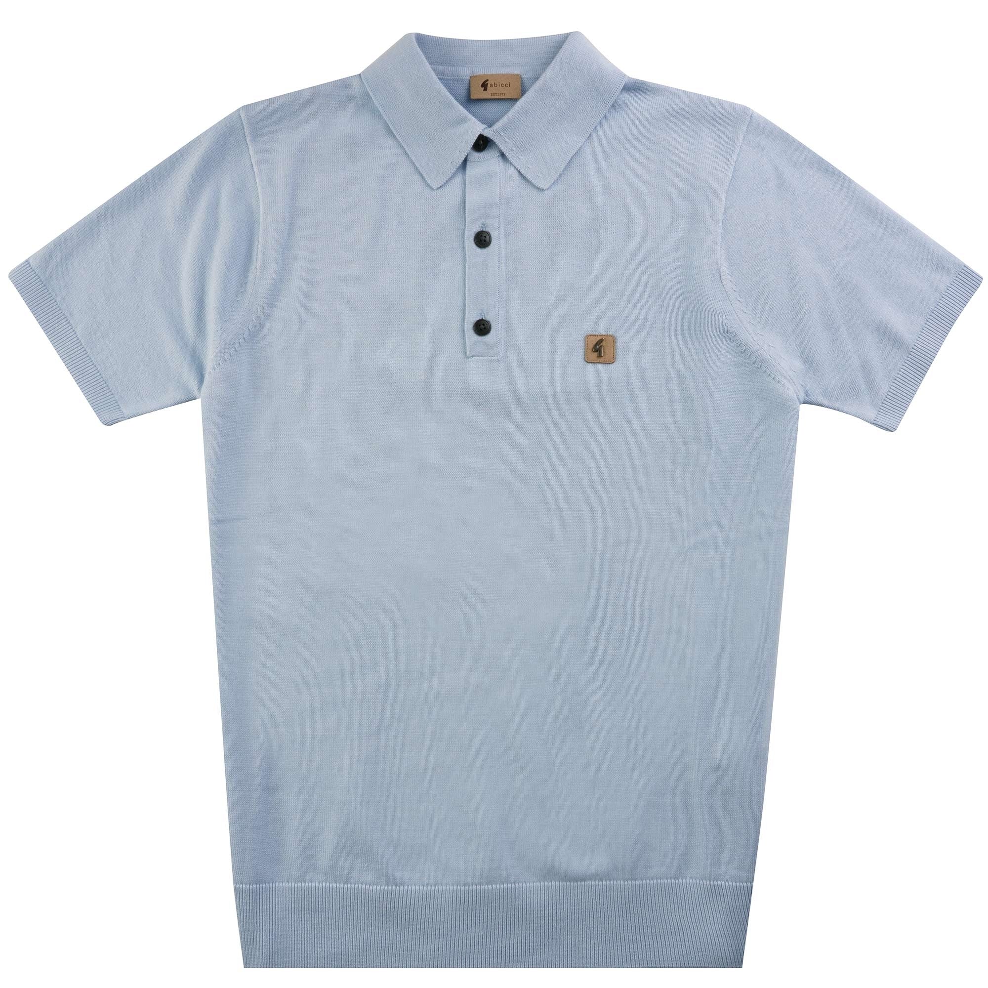Gabicci Vintage Jackson Polo Shirt - Azure