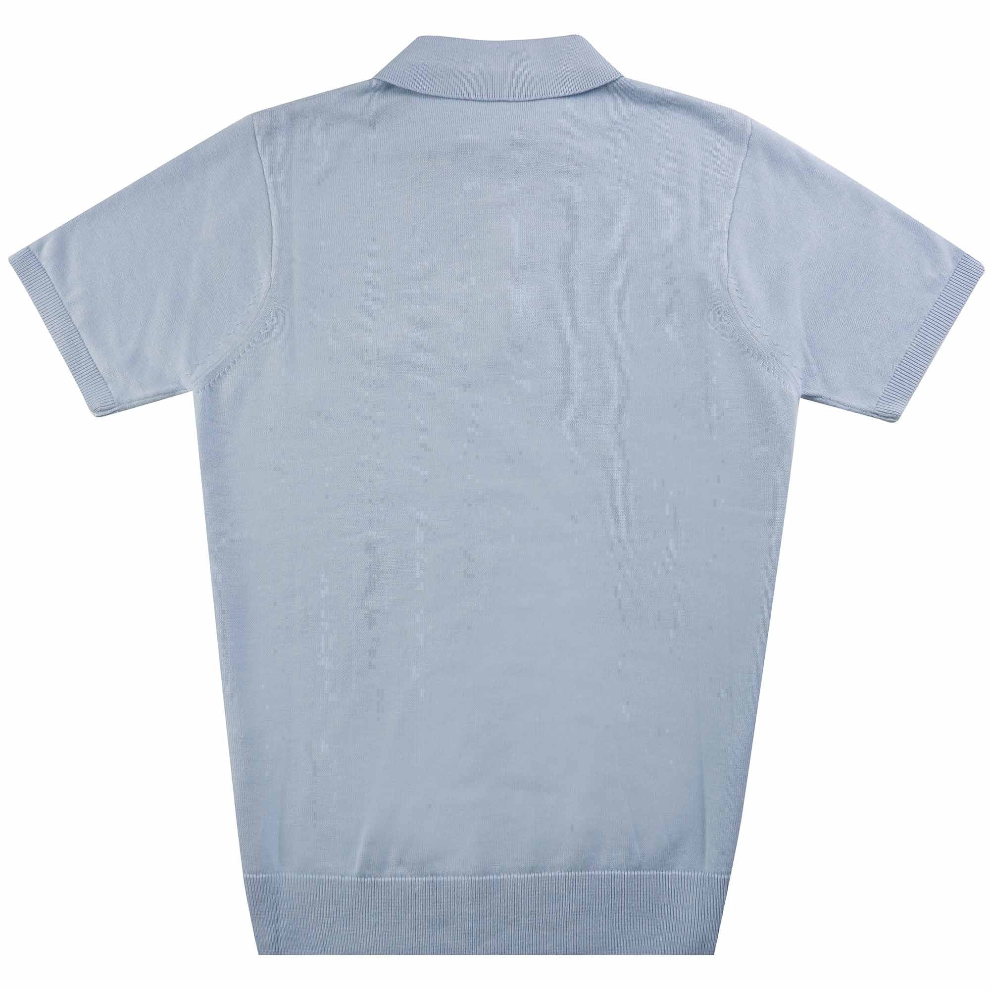 Gabicci Vintage Jackson Polo Shirt - Azure