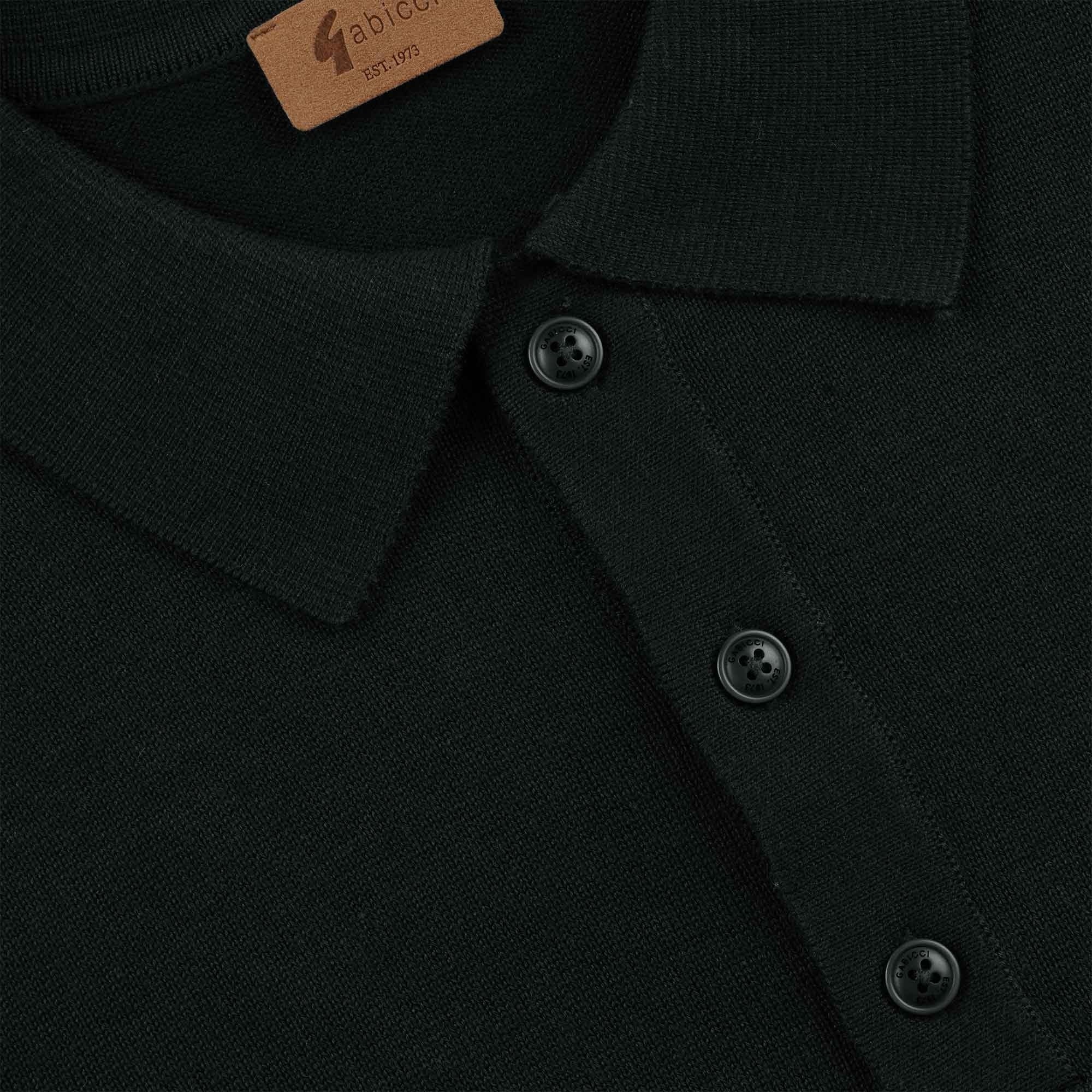 Gabicci Vintage Jackson Polo Shirt - Black