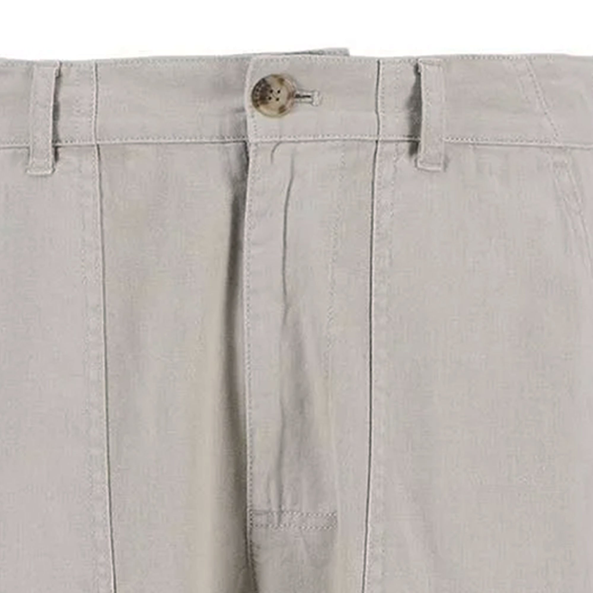 Barbour Linen-Blend Relaxed Trousers - Mist