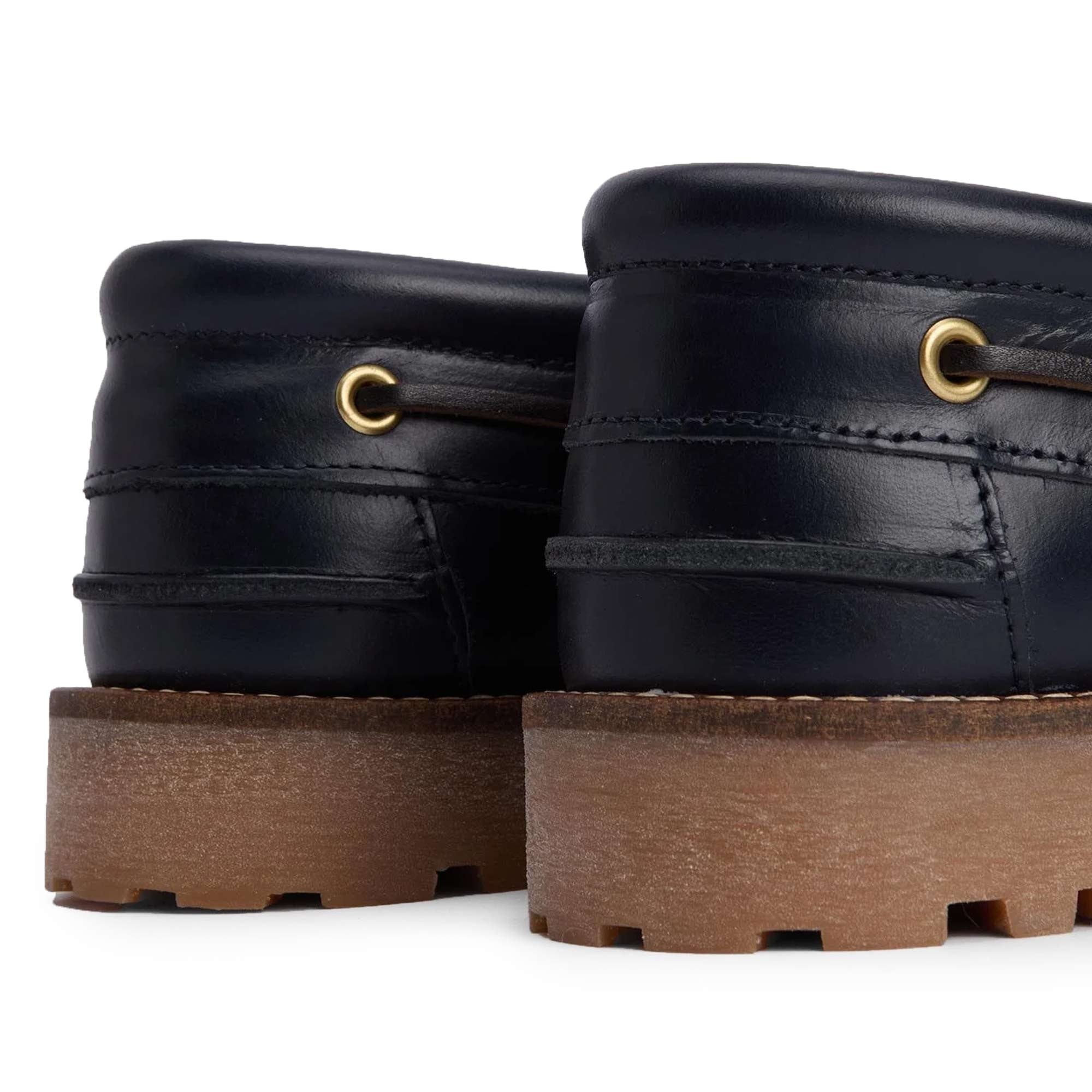 Barbour Re-Engineered Deck Boat Shoes - Navy
