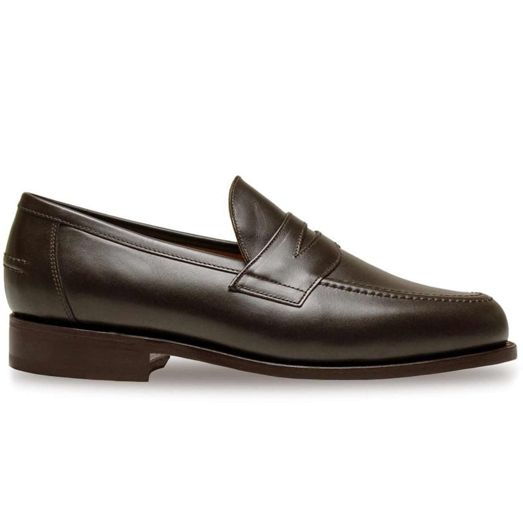 Aldwych Penny Loafers - Dark Brown