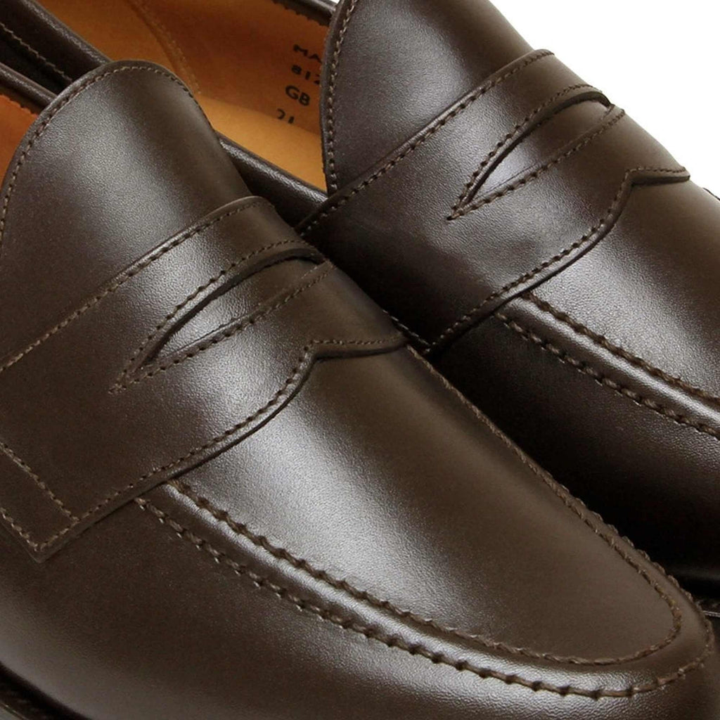 Aldwych Penny Loafers - Dark Brown