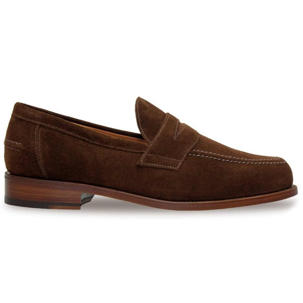 Aldwych Penny Loafers - Polo Snuff Suede