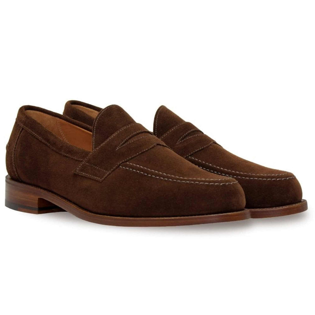 Aldwych Penny Loafers - Polo Snuff Suede