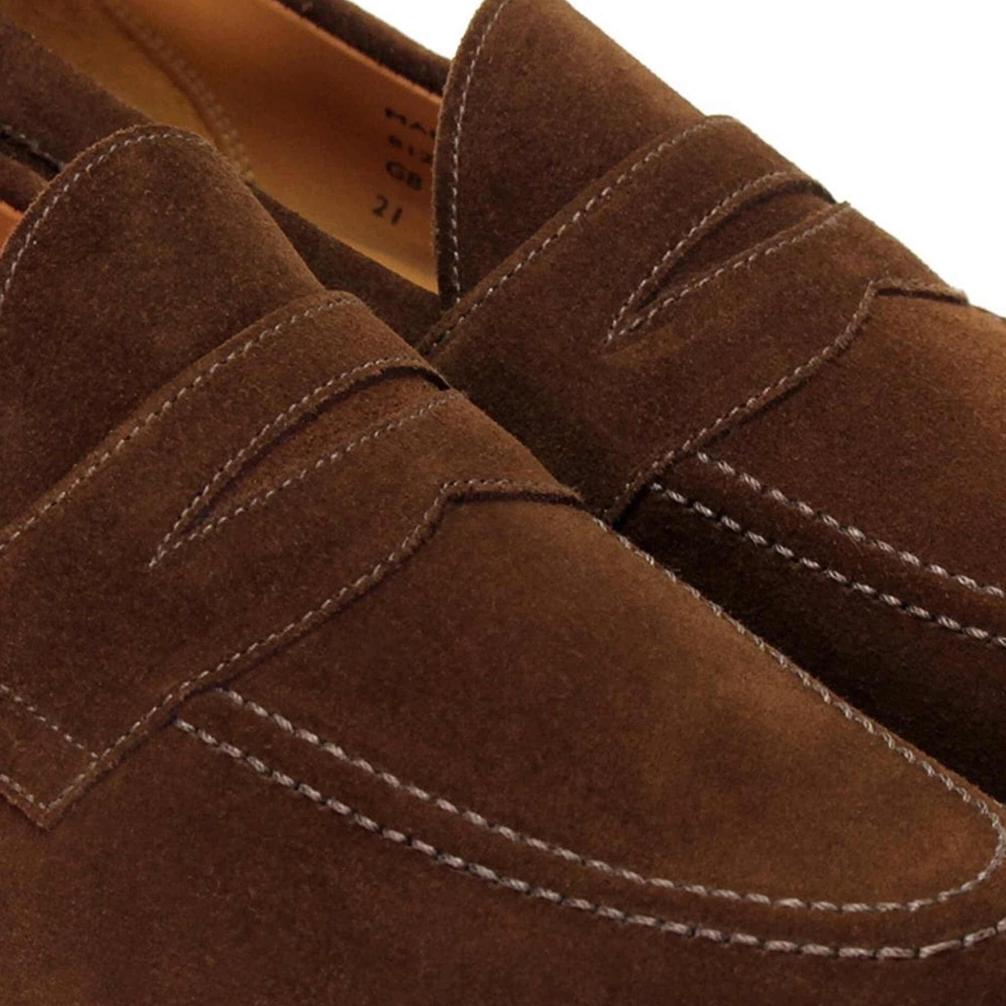 Aldwych Penny Loafers - Polo Snuff Suede