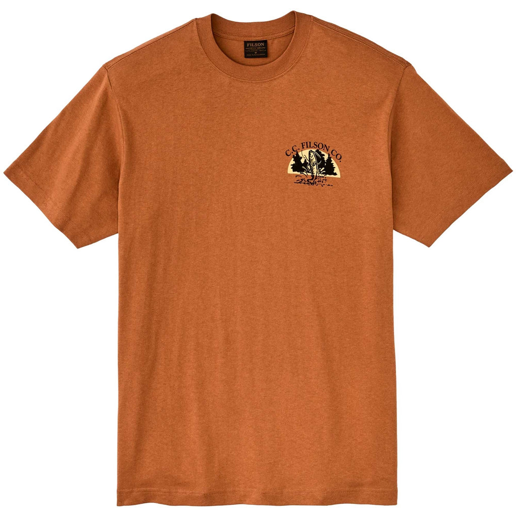 Frontier Graphic T-Shirt - Bourbon