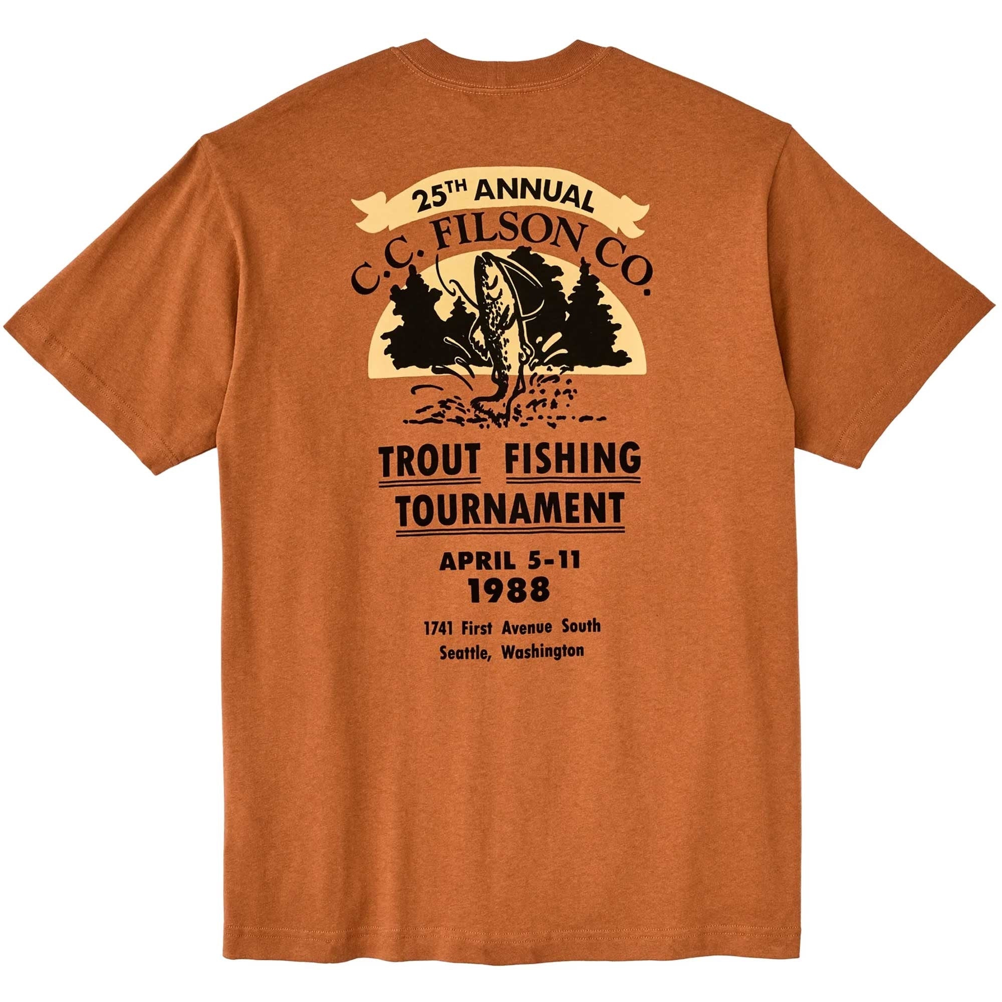 Frontier Graphic T-Shirt - Bourbon