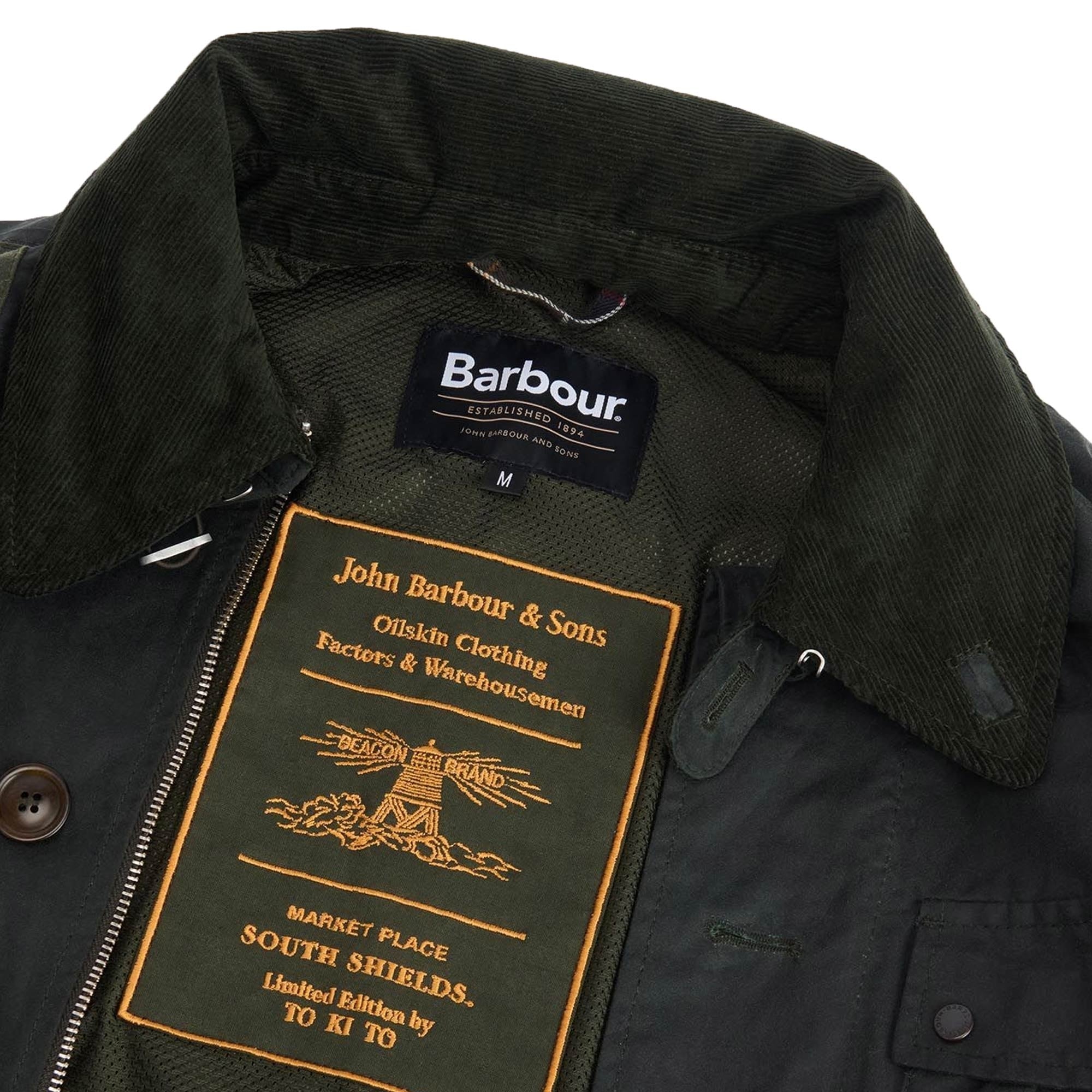 Barbour Forest Waxed Jacket - Sage