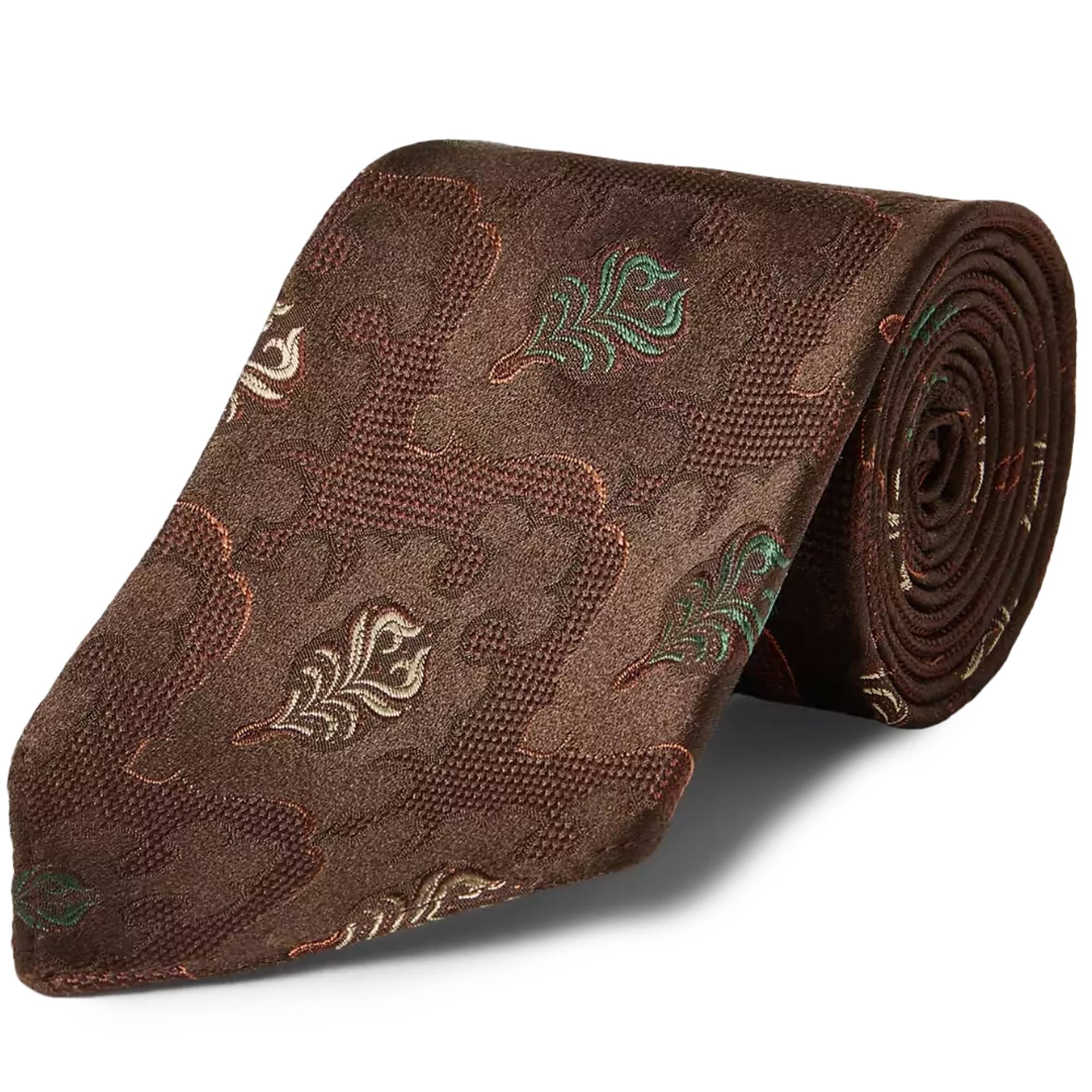 Fall Cloth Tie - Brown