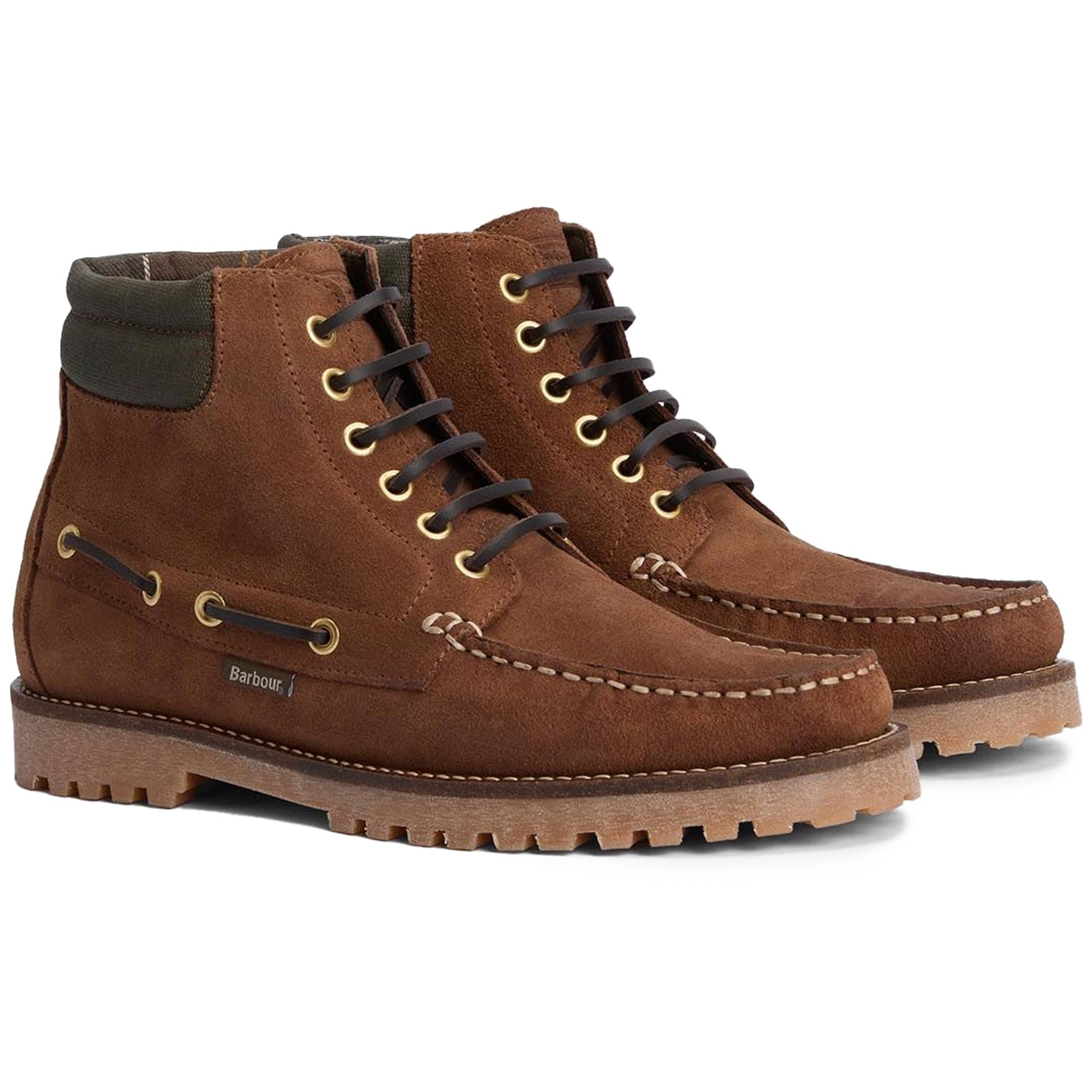 Barbour Tiller Boots - Cognac